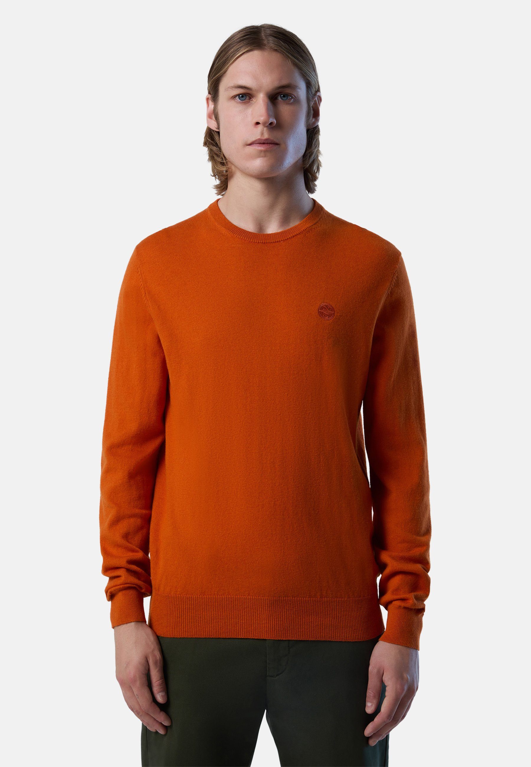 North Sails Вязаные свитера Pulli mit Rundhalsausschnitt und Logo Sonstiges