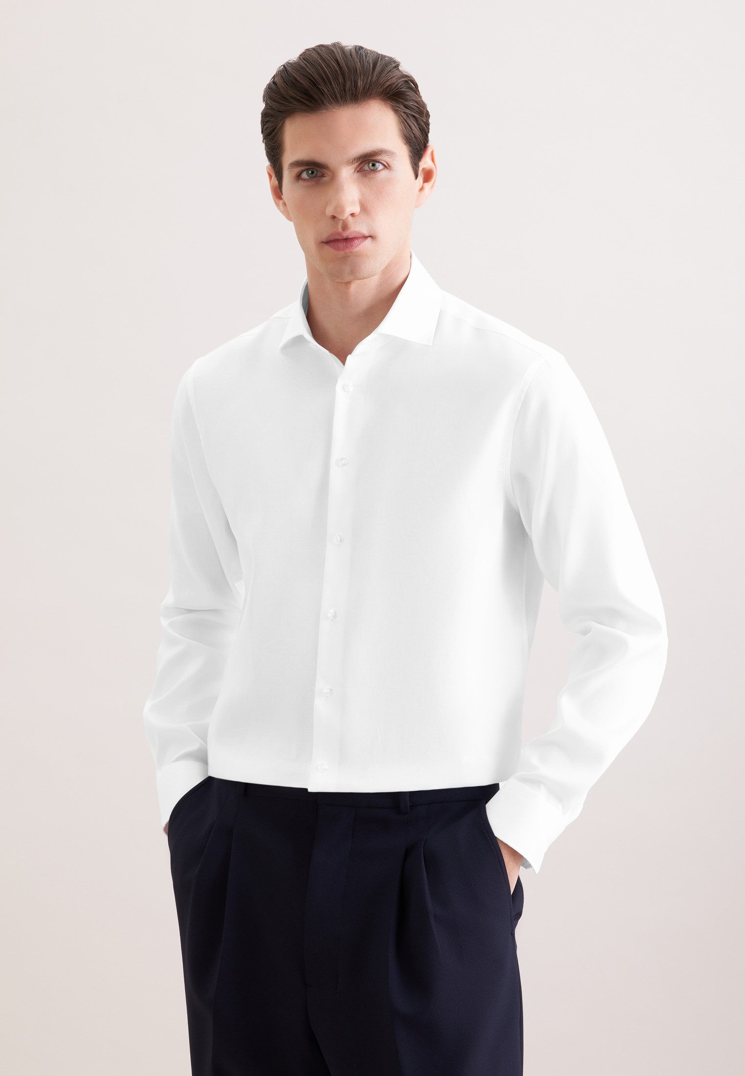 Businesshemd Schwarze Rose
