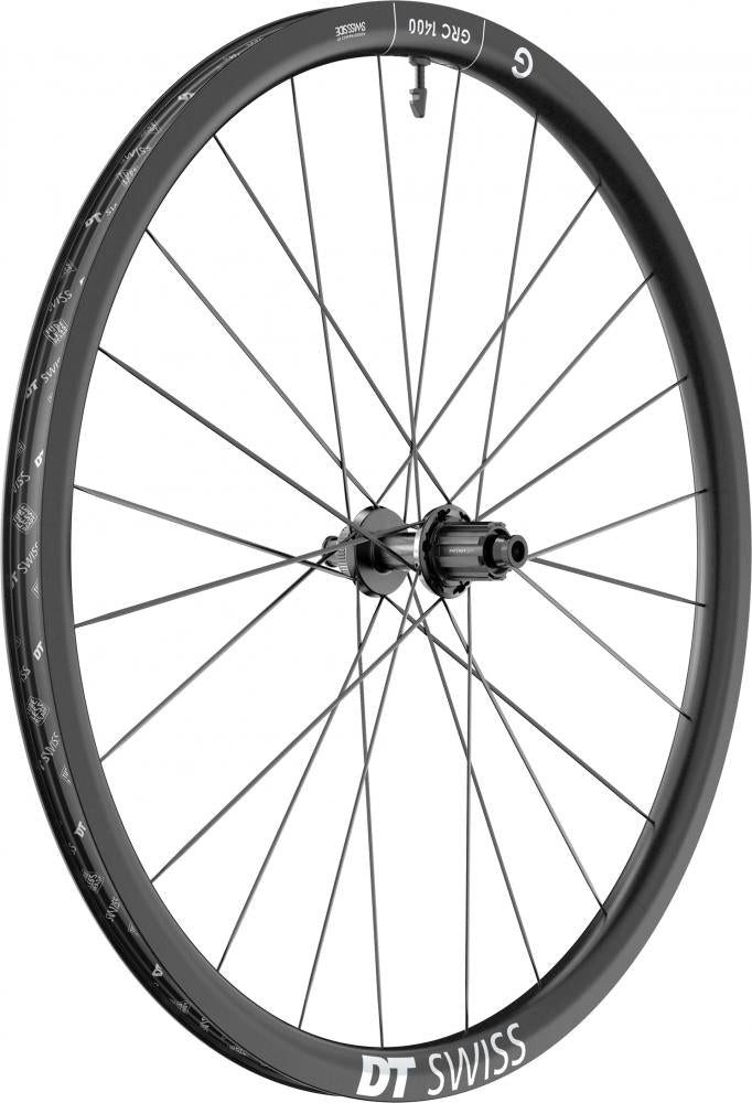 DT Swiss Laufrad DT Swiss Laufrad GRC 1400 DICUT 29" 622 x 30 mm Schwarz - Highend-Carb