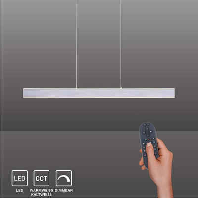 Paul Neuhaus Smarte LED-Leuchte LED Pendelleuchte Q - ADRIANA Smart Home, Smart Home, RGB-Farbwechsel, Memoryfunktion, mit Leuchtmittel, Pendellampe dimmbar per Fernbedienung, Alexa fähig