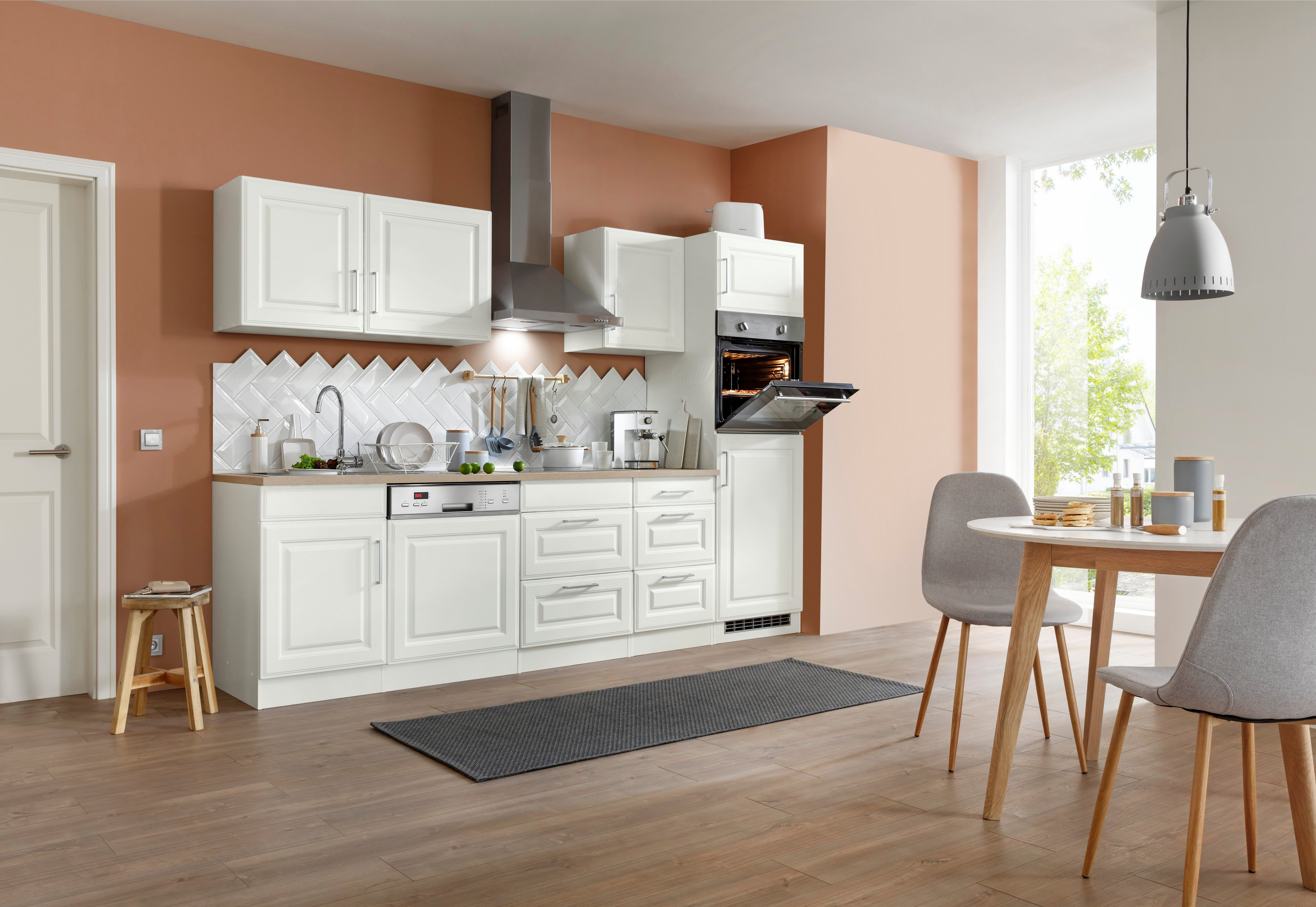 KOCHSTATION Küchenzeile KS-Stockholm, Breite 280 cm, günstig online kaufen