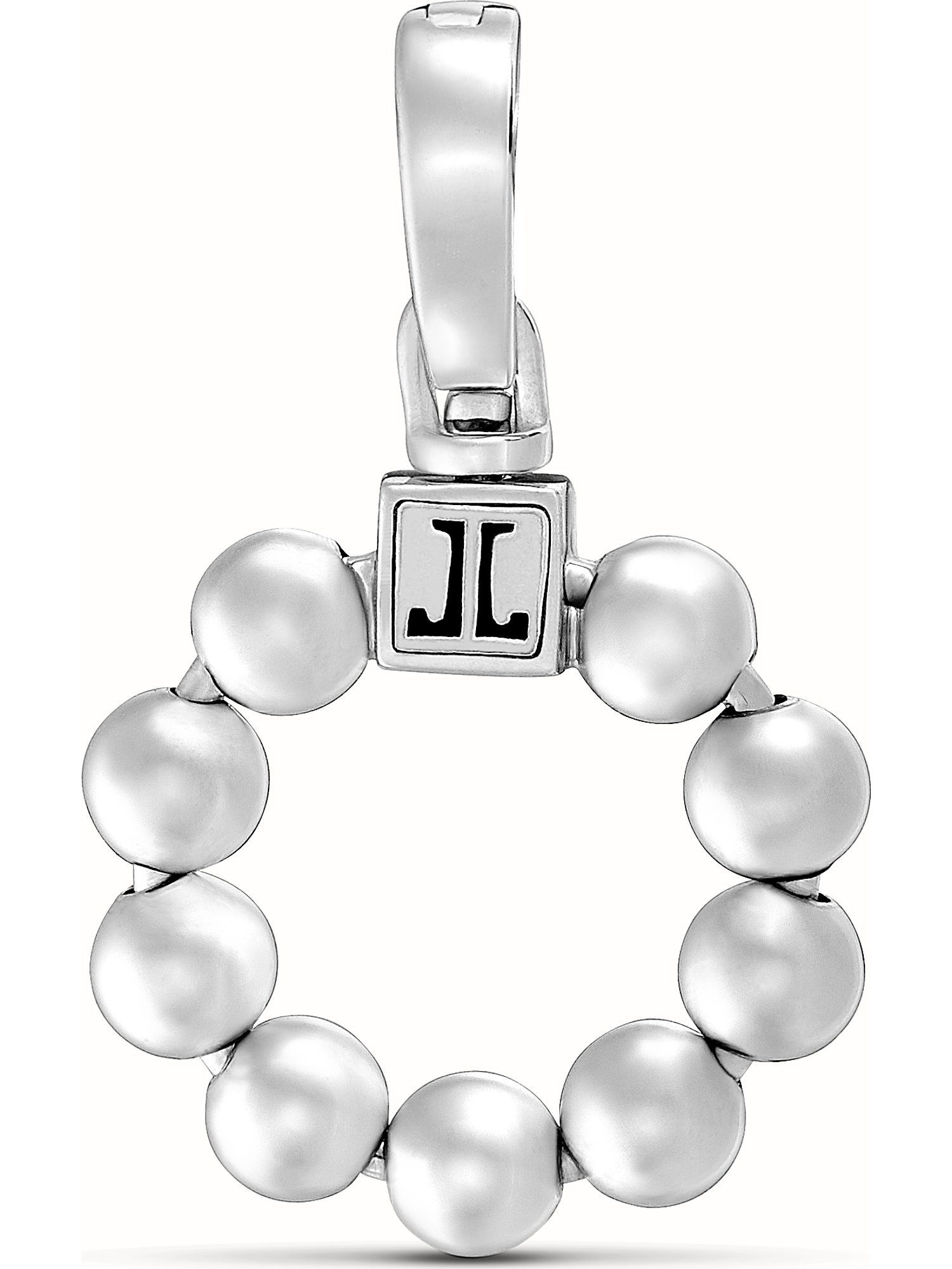 JETTE Kettenanhänger JETTE Damen-Charm 925er Silber rhodiniert