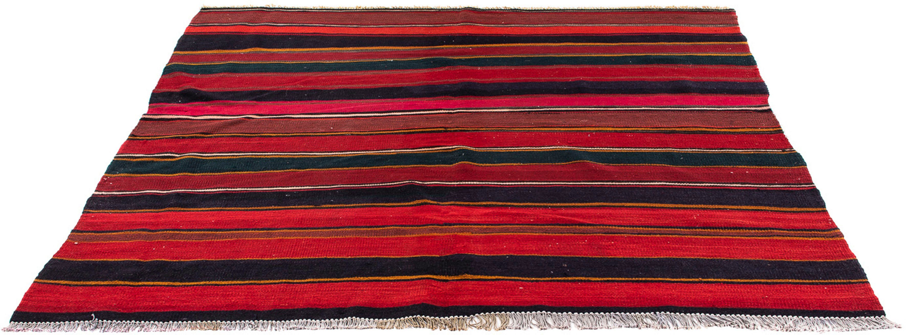 Wollteppich Kelim - Old - 130 x 100 cm - mehrfarbig, morgenland, rechteckig, Höhe: 5 mm, Wohnzimmer, Einzelstück