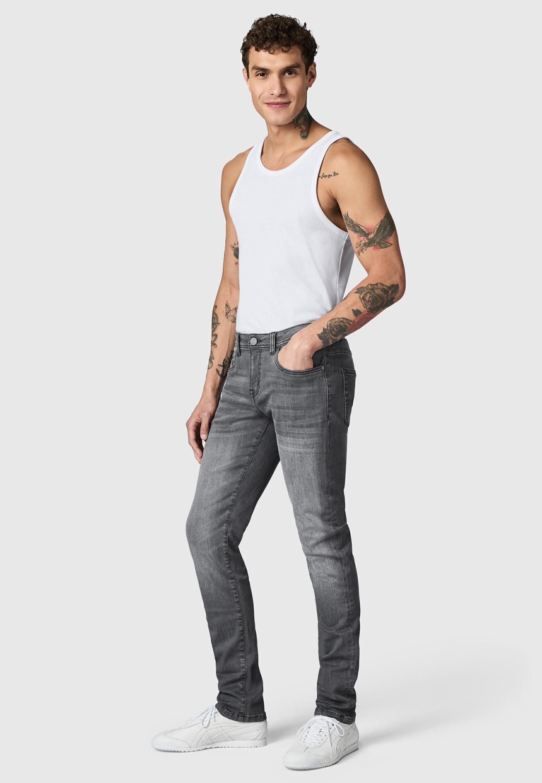 PEAK TIME Slim-fit-Jeans Mailand Herren Jeans mit super hohem Stretch-Anteil