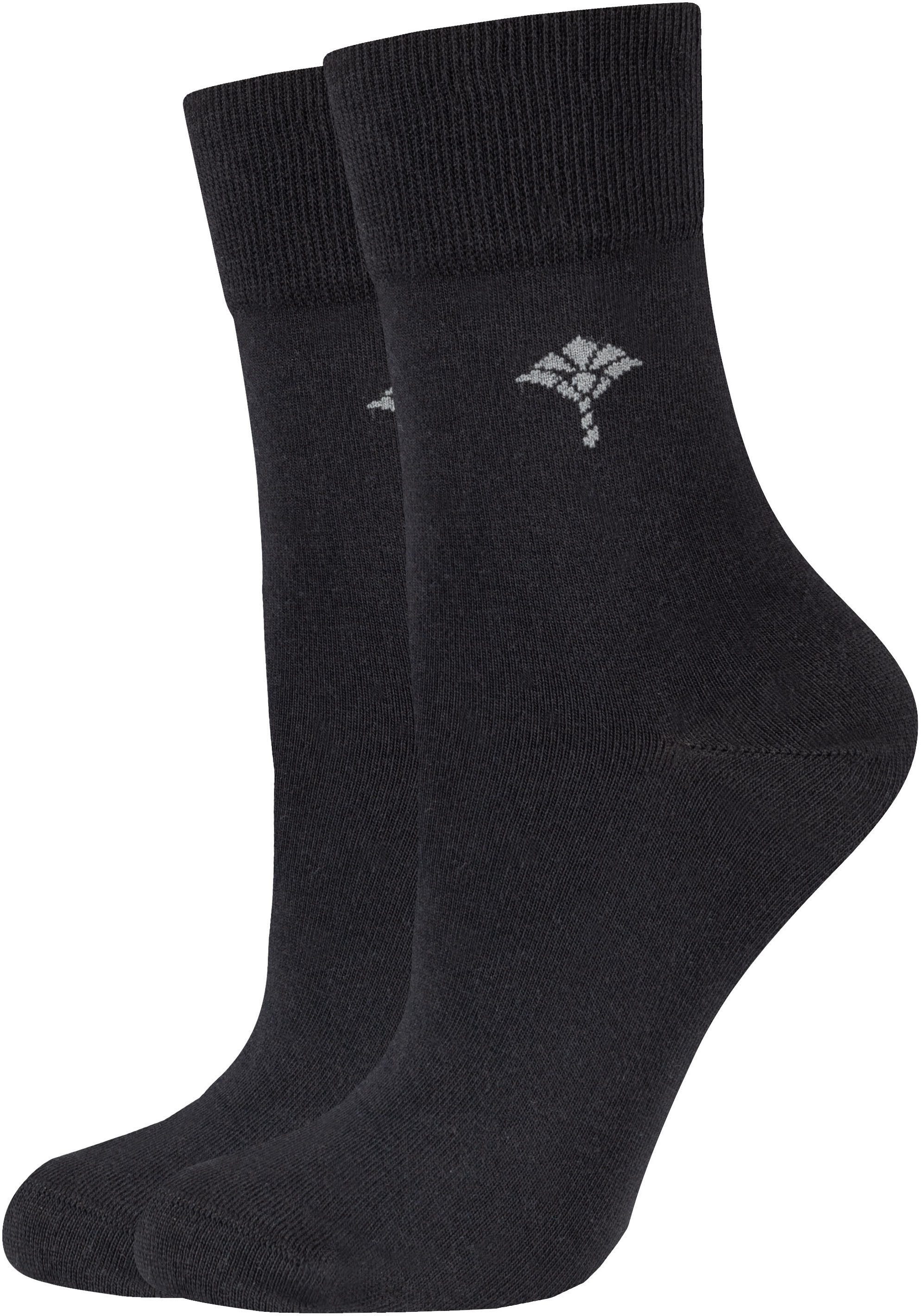 JOOP! Socken For your daily (4 Paar) mit Cornflower-Logo, Rippenbündchen – Bild 3 von 5