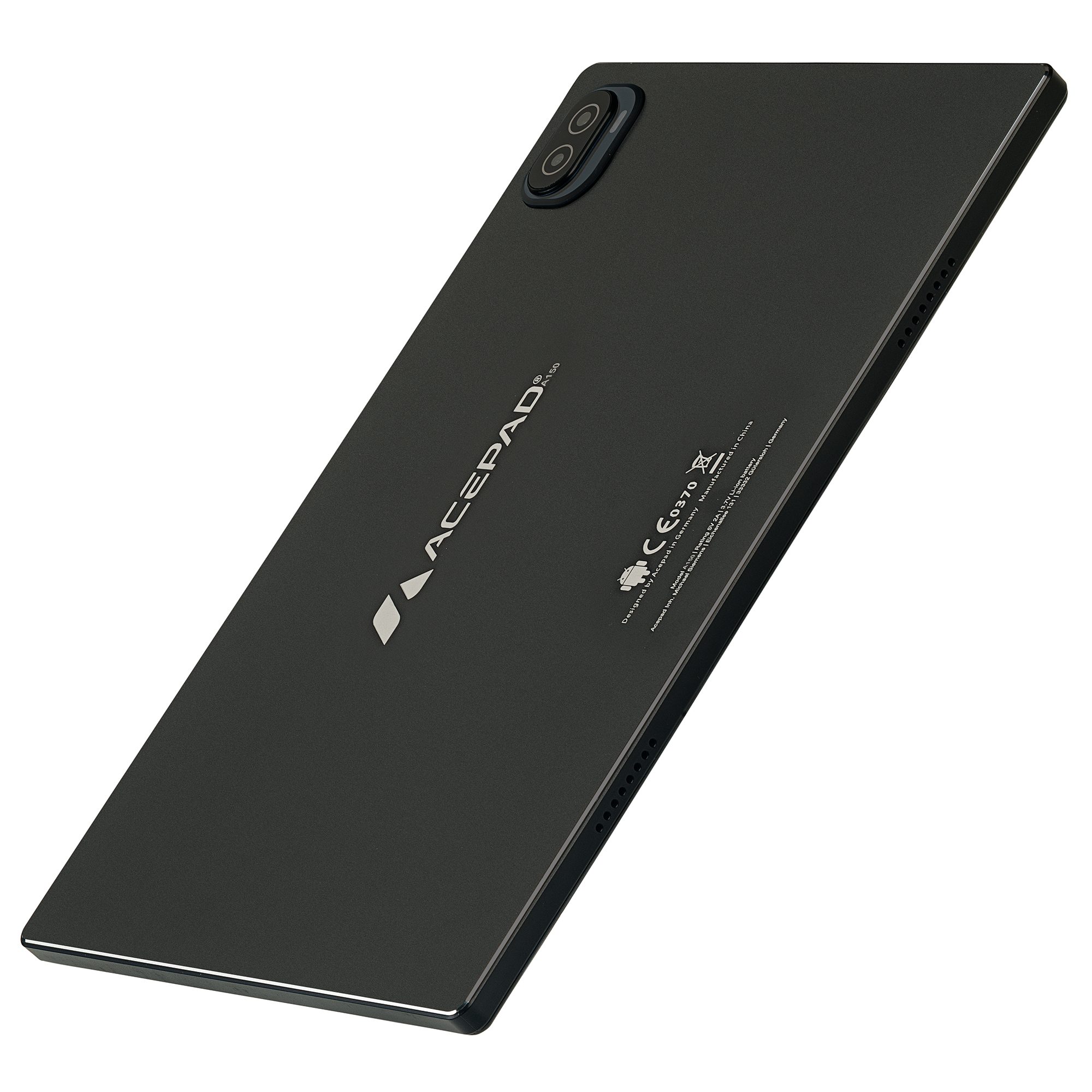 Acepad A151 Full-HD+ Tablet, LTE+WLAN, Performance T616 Prozessor Tablet (10.1", 128 GB, Android, 4G (LTE), 6+12GB Ram, Octa-Core T616, 10", WLAN, FHD+ 1920x1200, Android 16) schwarz