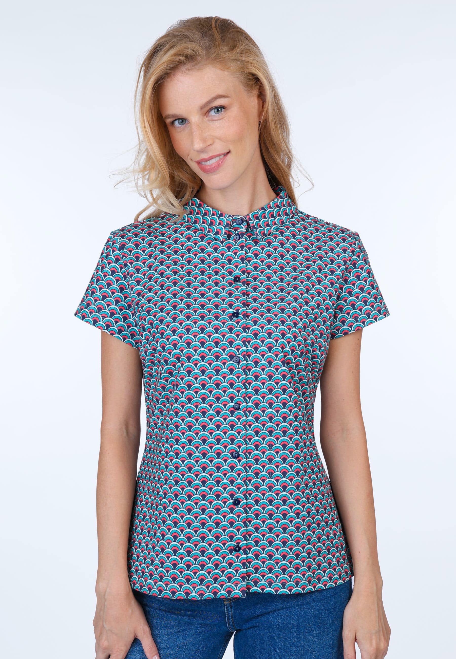 Klassische Bluse Franzia