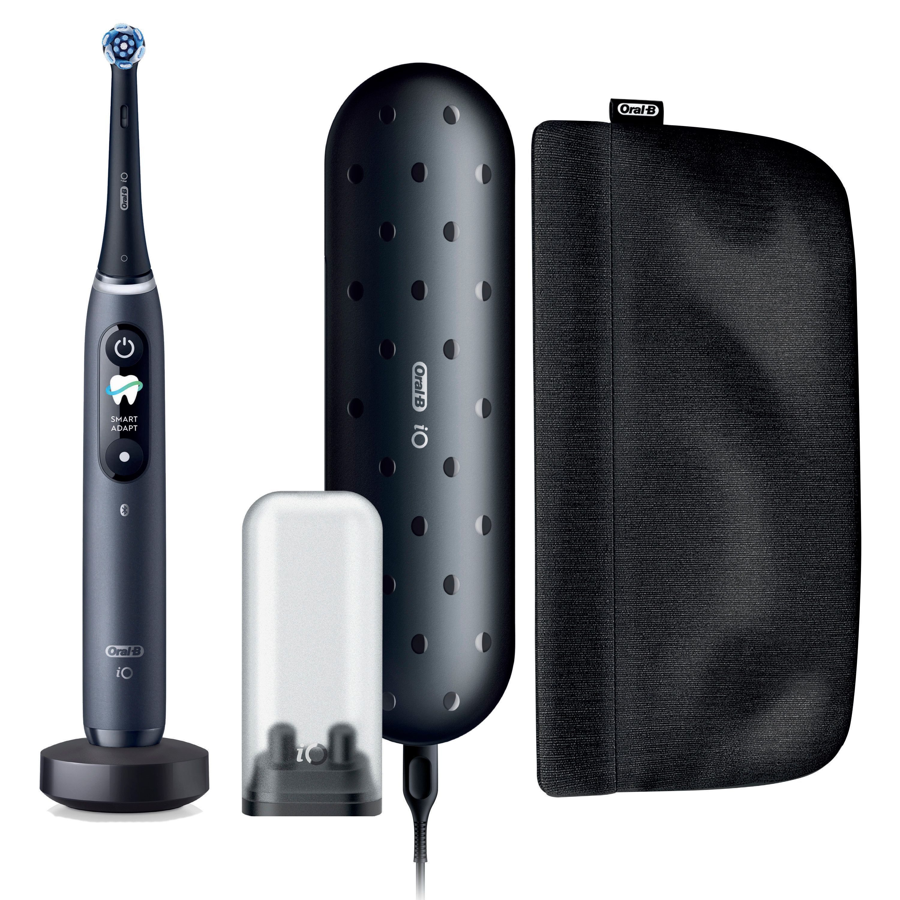 Oral-B Elektrische Zahnbürste iO 9 Luxe Edition, Aufsteckbürsten: 1 St., mit Magnet-Technologie, 7 Putzmodi, Farbdisplay & Lade-Reiseetui – Bild 2 von 5
