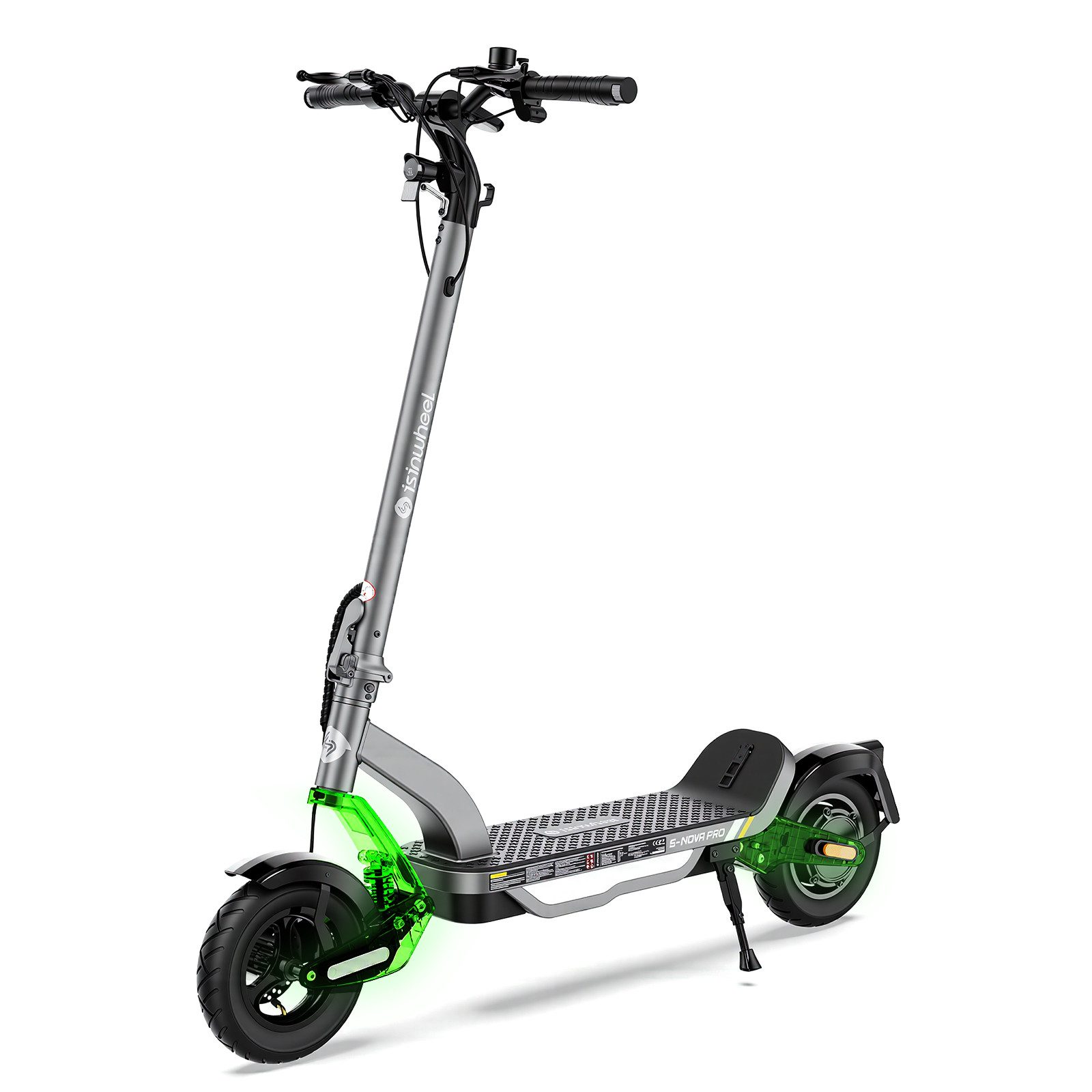 iSinwheel E-Scooter 10 Zoll Elektroroller mit Straßenzulassung passt ins Gelände,13Ah, 20.00 km/h, (1 tlg), Effizient, praktisch, zusammenklappbar und leistungsstark