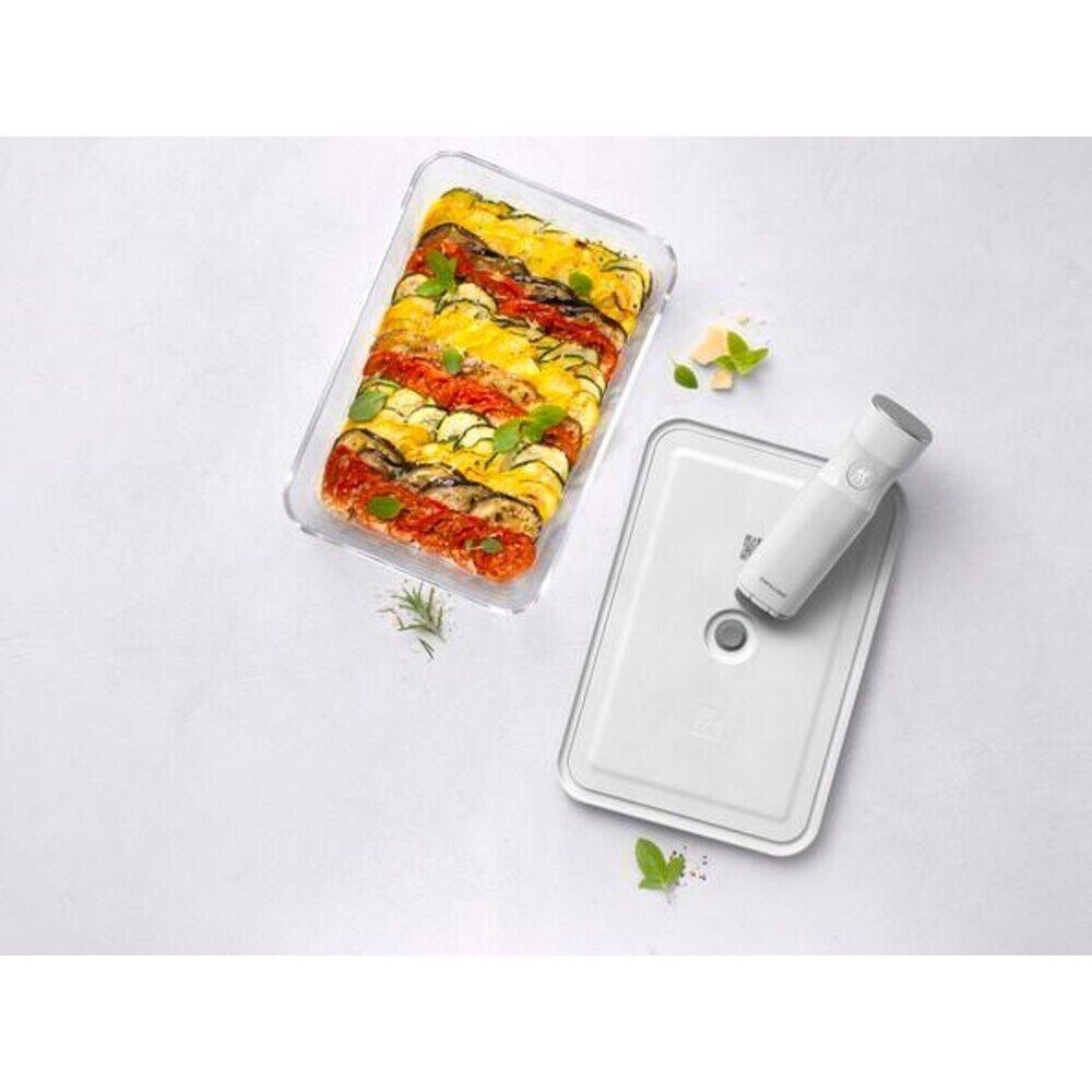 Zwilling Vakuumbehälter Vakuum Auflaufform Fresh & Save Glas, Borosilikatglas, Kunststoff BPA frei, Silikon, (1-tlg), Vakuum Auflaufform Fresh & Save Glas, 2,8  – Bild 2 von 2