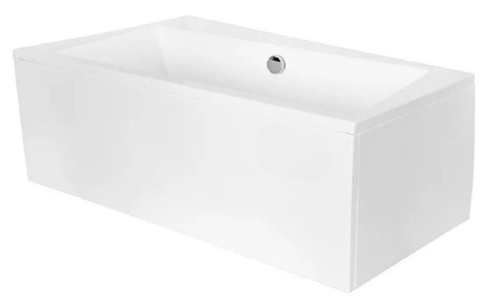 Xlmoebel Badewanne Luxus Badewanne in Weiß mit elegantem Design, Hergestellt in Europa
