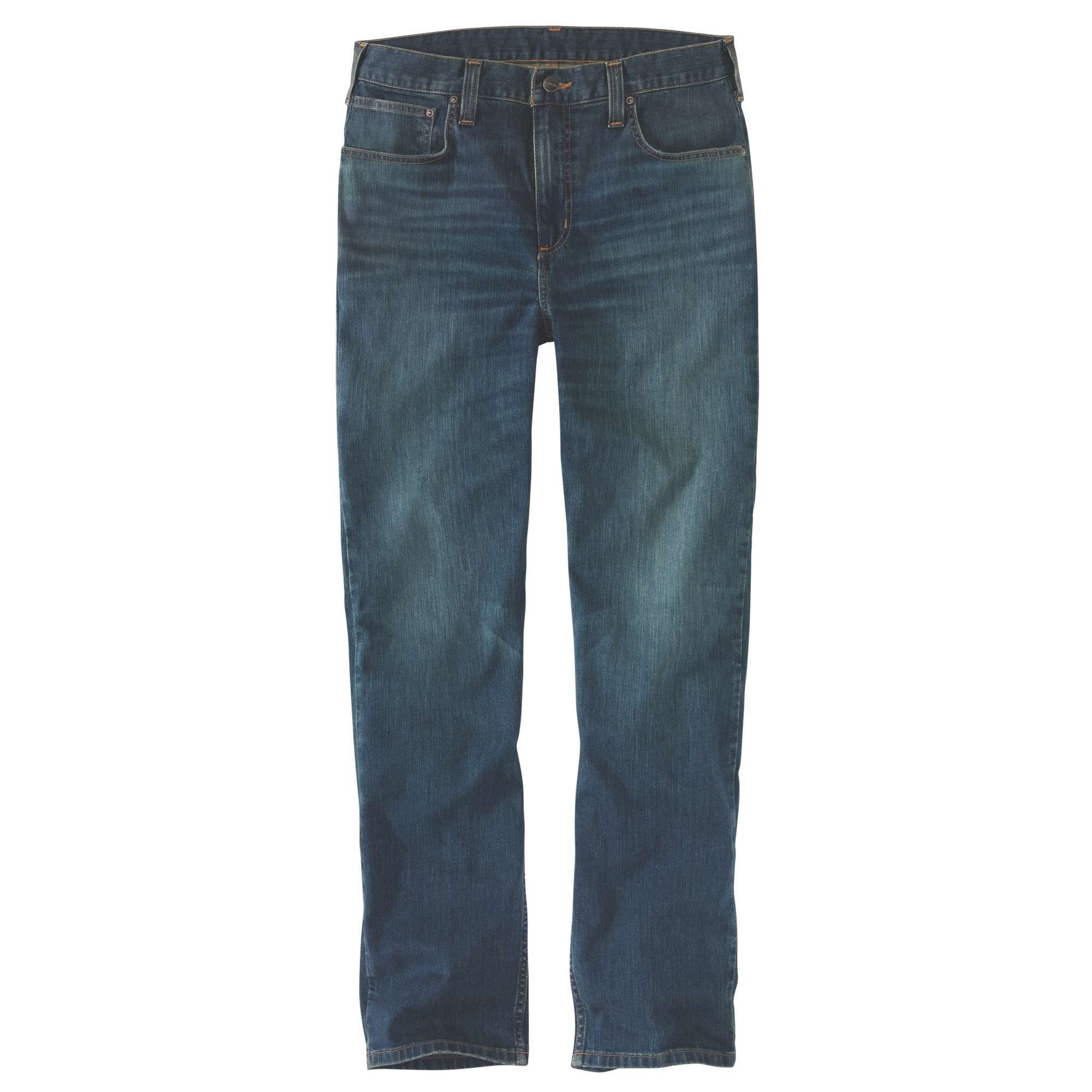 Carhartt Tapered-fit-Jeans RUGGED FLEX TAPERED JEAN (1-tlg) canyon RELAXED FIT
