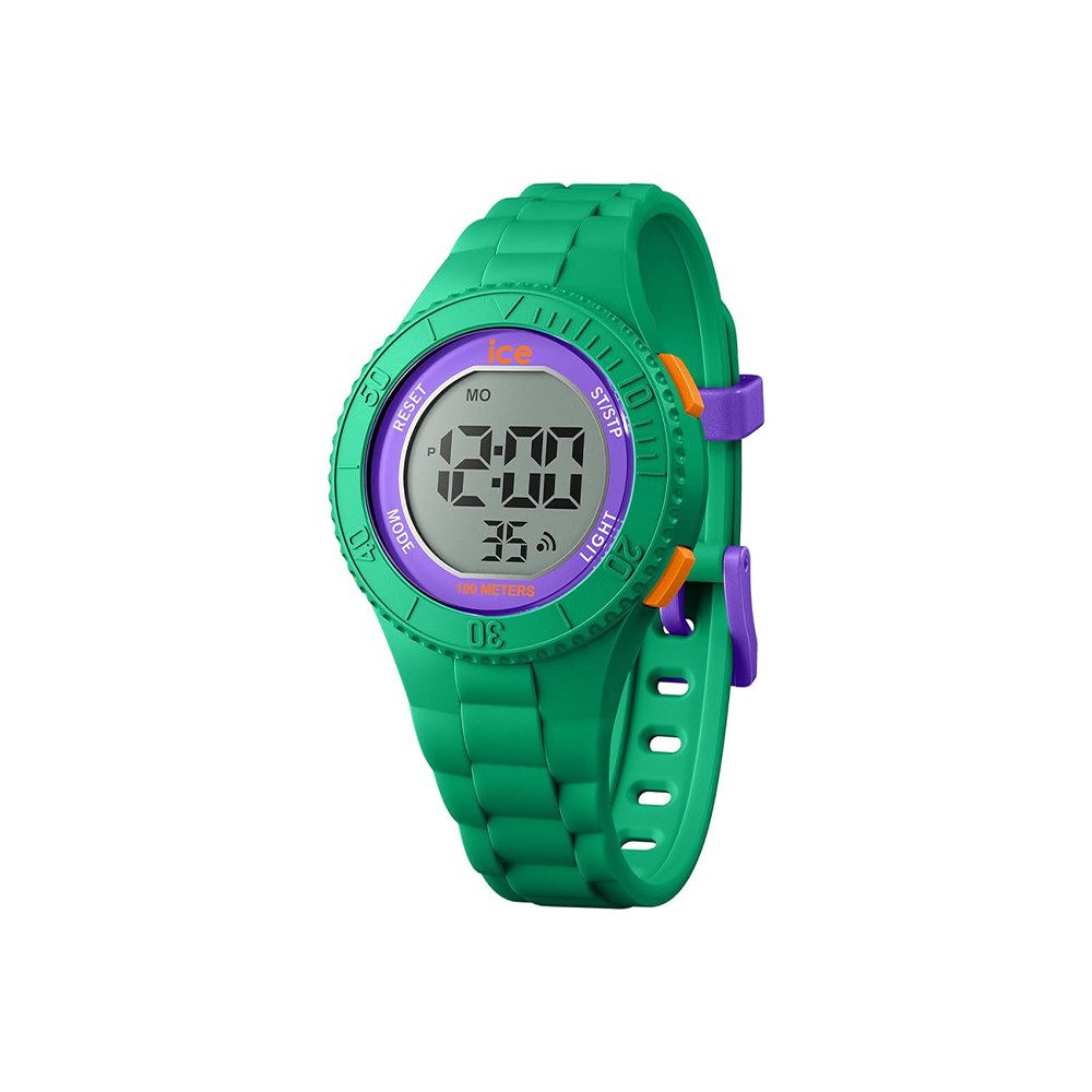 ice-watch Digitaluhr Ice-Watch Ice Digit Green Purple Orange (S) 021616, Ice-Watch Ice Digit Green Purple Orange (S)