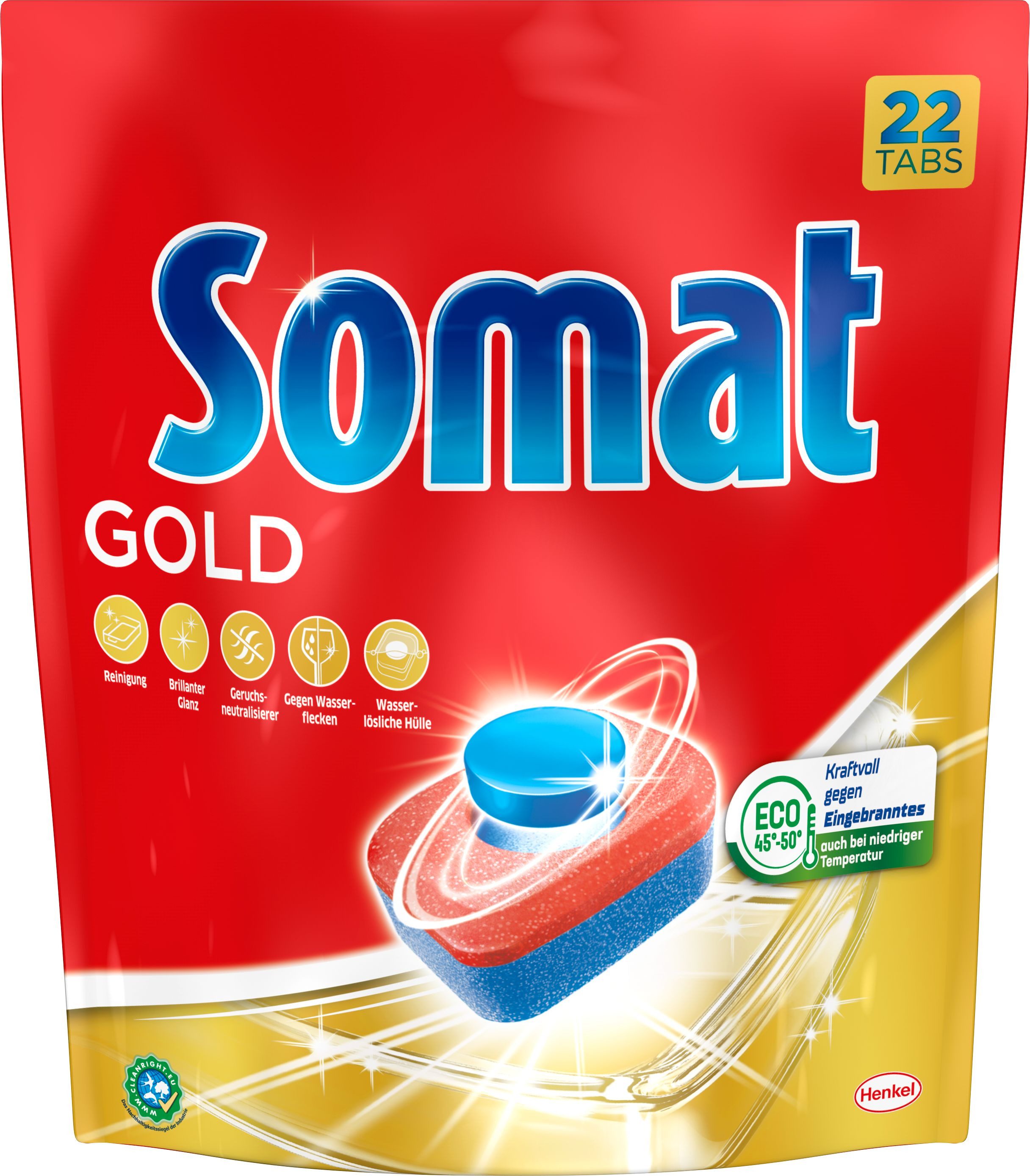 Gold Spülmaschinentabs