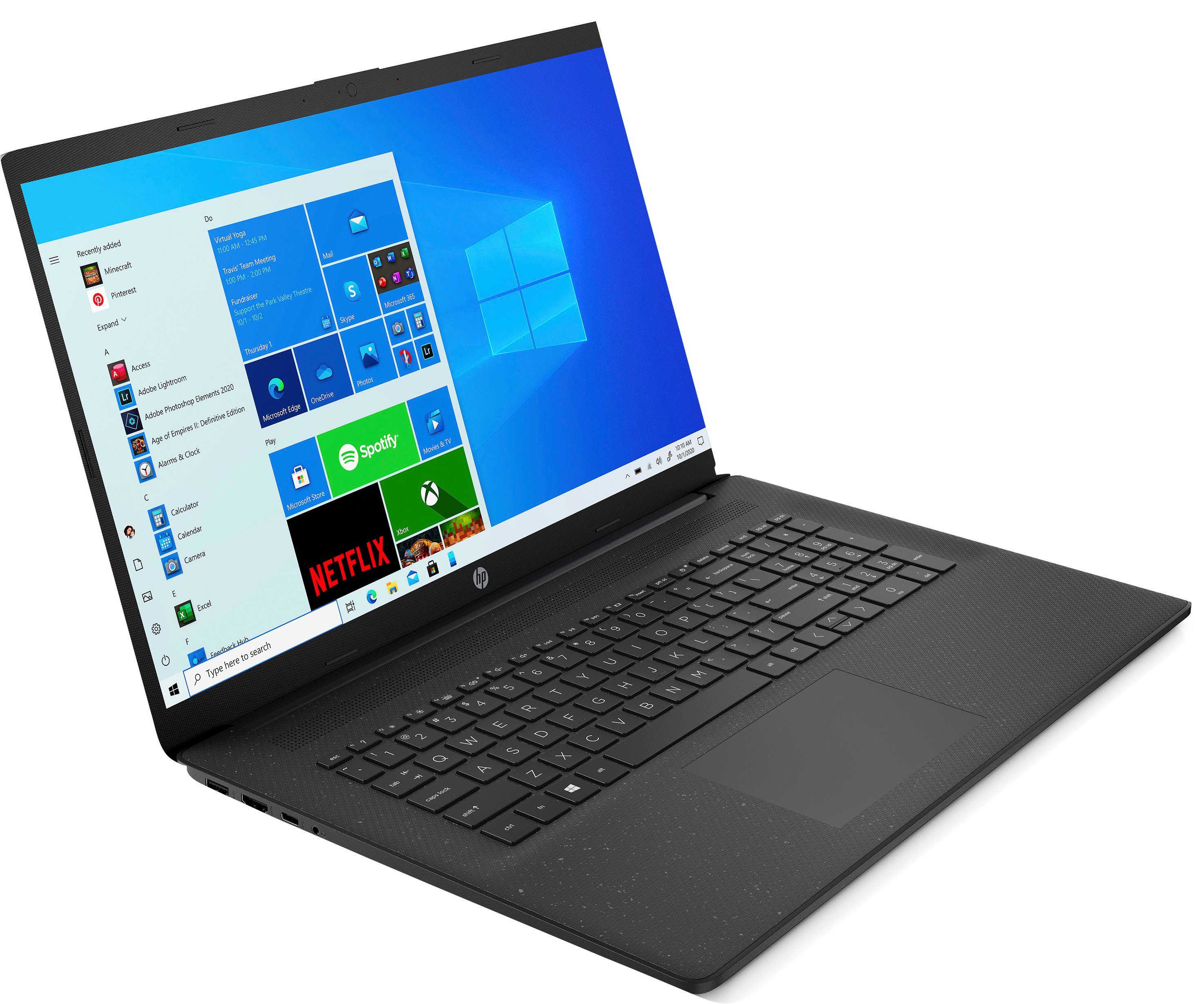 HP 17-cn0235ng Notebook (43,9 cm/17,3 Zoll, Intel Core i3 1125G4, UHD  Graphics, 512 GB SSD, Kostenloses Upgrade auf Windows 11, sobald verfügbar)  online kaufen | OTTO