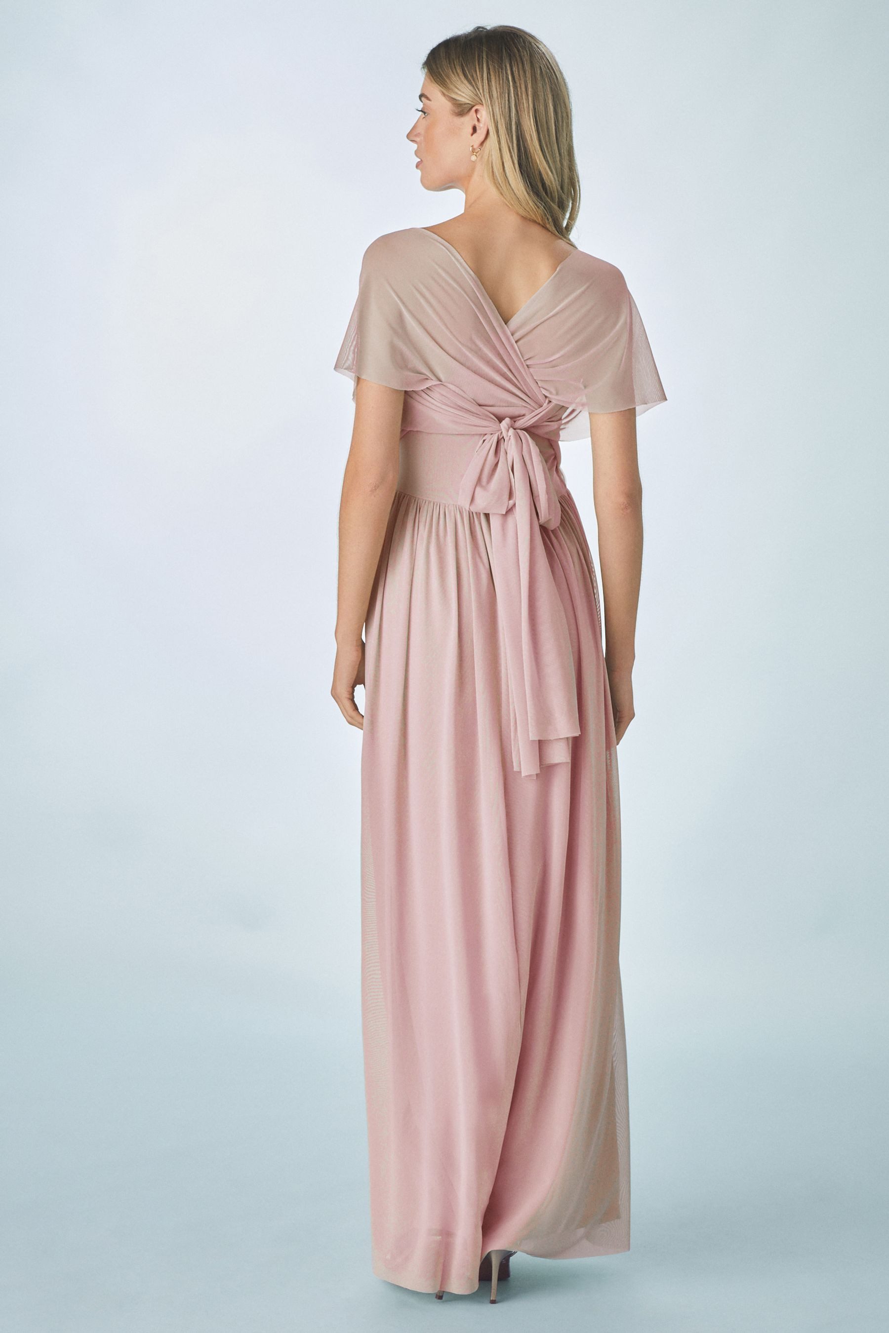 Next Partykleid Multiway-Brautjungfernkleid aus Mesh (1-tlg) günstig online kaufen