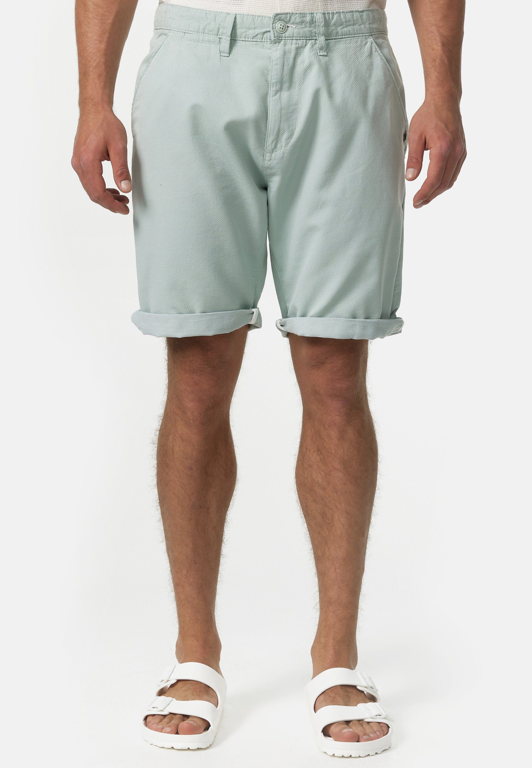 Indicode Chinoshorts Acton praktische Chino Taschen günstig online kaufen