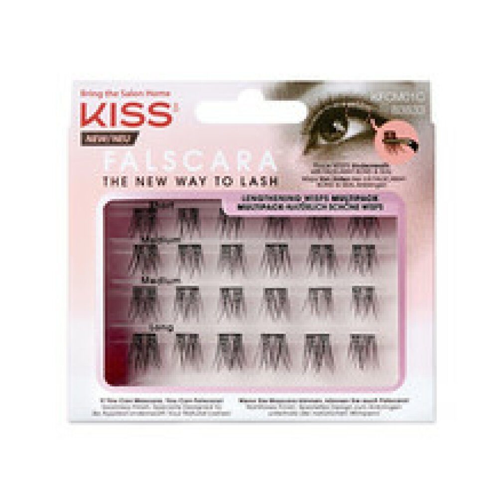 Kiss Einzelwimpern Falscara Eyelash - Wisp Multi 01