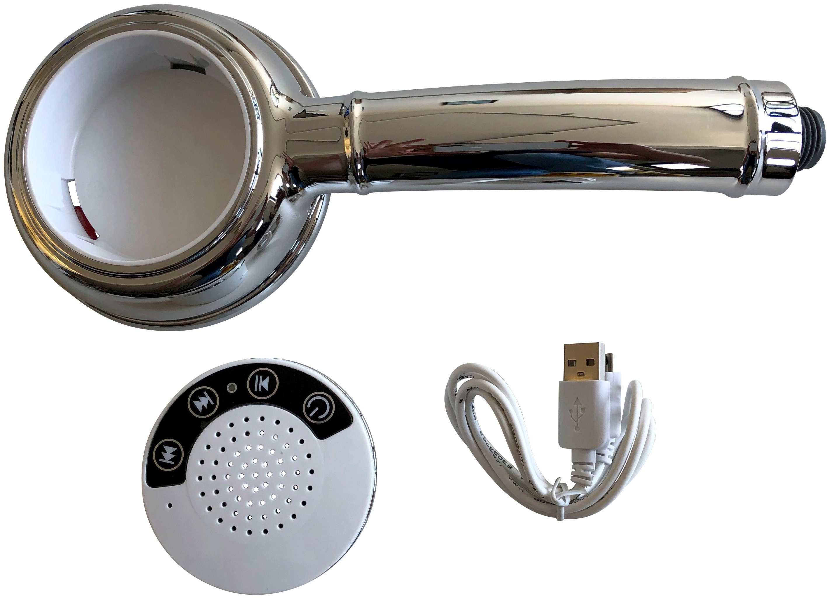 Lautsprecher oder Telefon Handbrause Bluetooth, mit ADOB Musik für