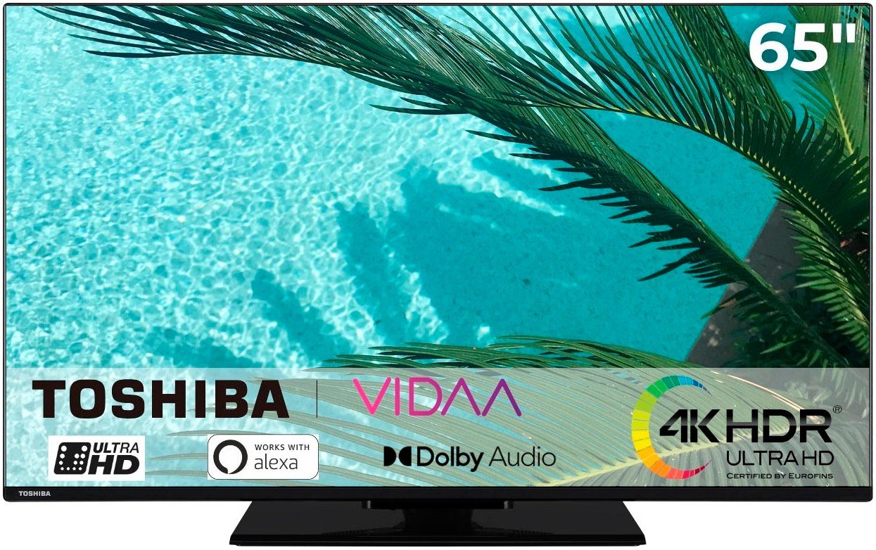 Toshiba 65UV3463DA LED-Fernseher (164 cm/65 Zoll, 4K Ultra HD, Smart-TV)