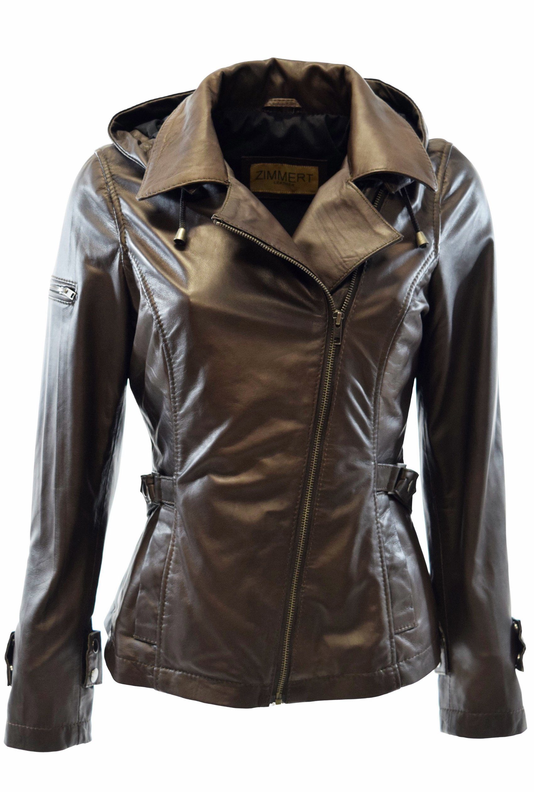 Zimmert Leather Lederjacke Dana (1-St) weiches Leder günstig online kaufen