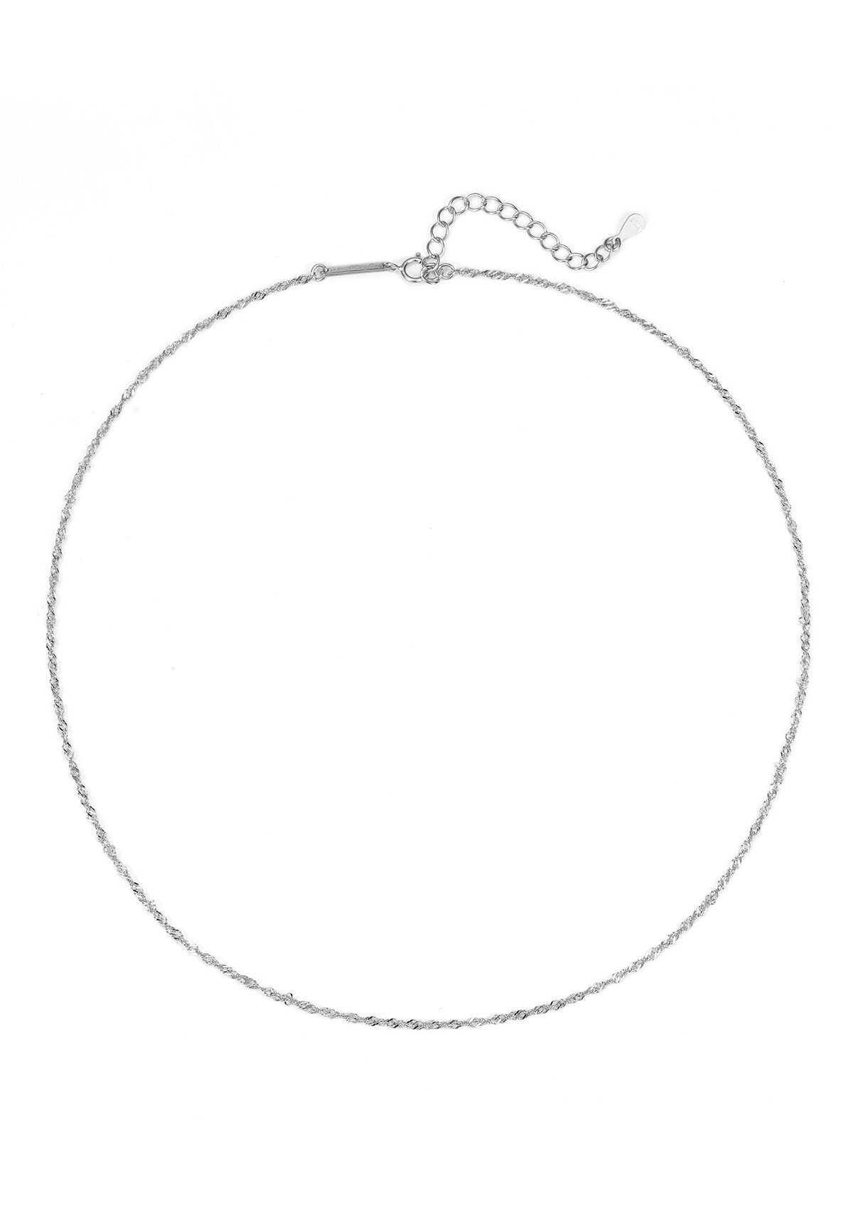 Hey Happiness Silberkette Damen Singapur gedreht, günstig online kaufen