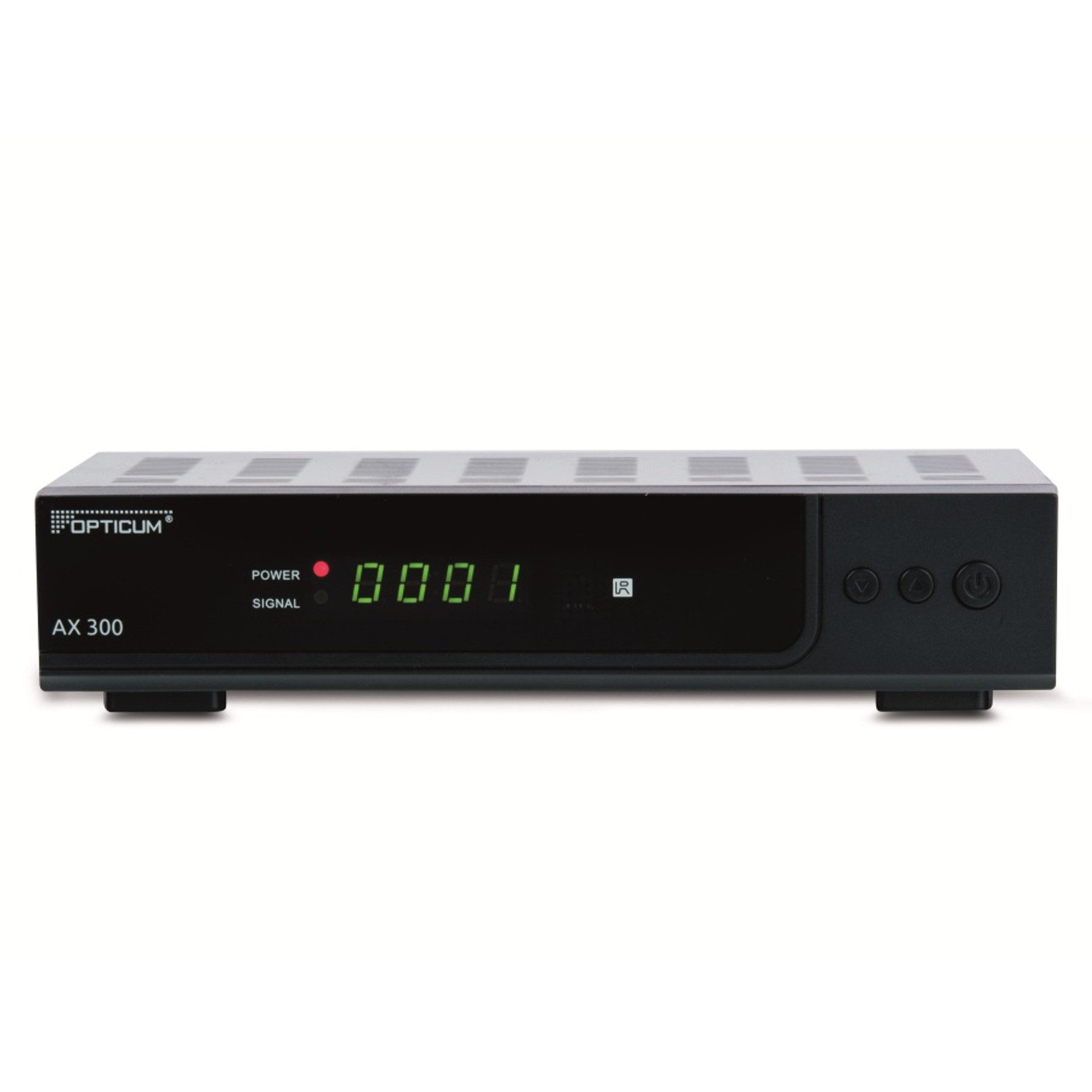 RED OPTICUM DVB-S HDTV-Receiver AX300 plus, schwarz Satellitenreceiver