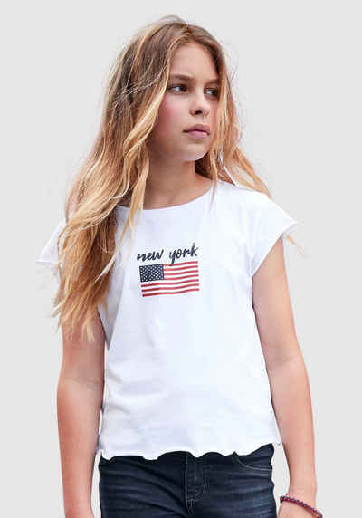 Arizona T-Shirt »New York« in kurzer Form