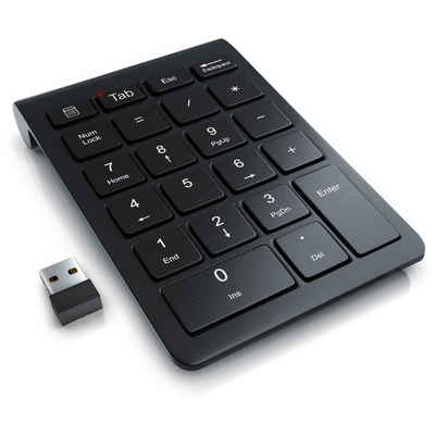 Aplic Wireless-Tastatur (Bluetooth Numpad, Wireless Ziffernblock, Keypad mit 35 Tasten, BT 3.0)