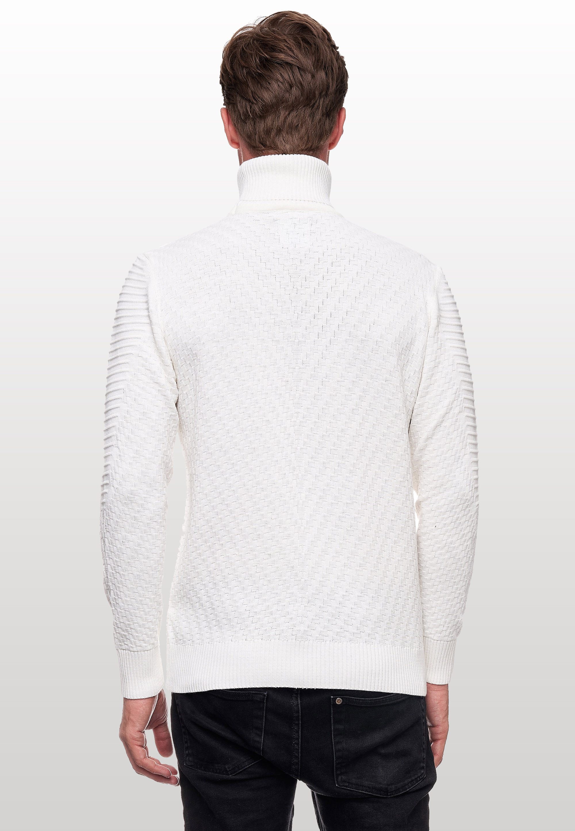 Rusty Neal Rollkragenpullover in stilvollem Feinstrick