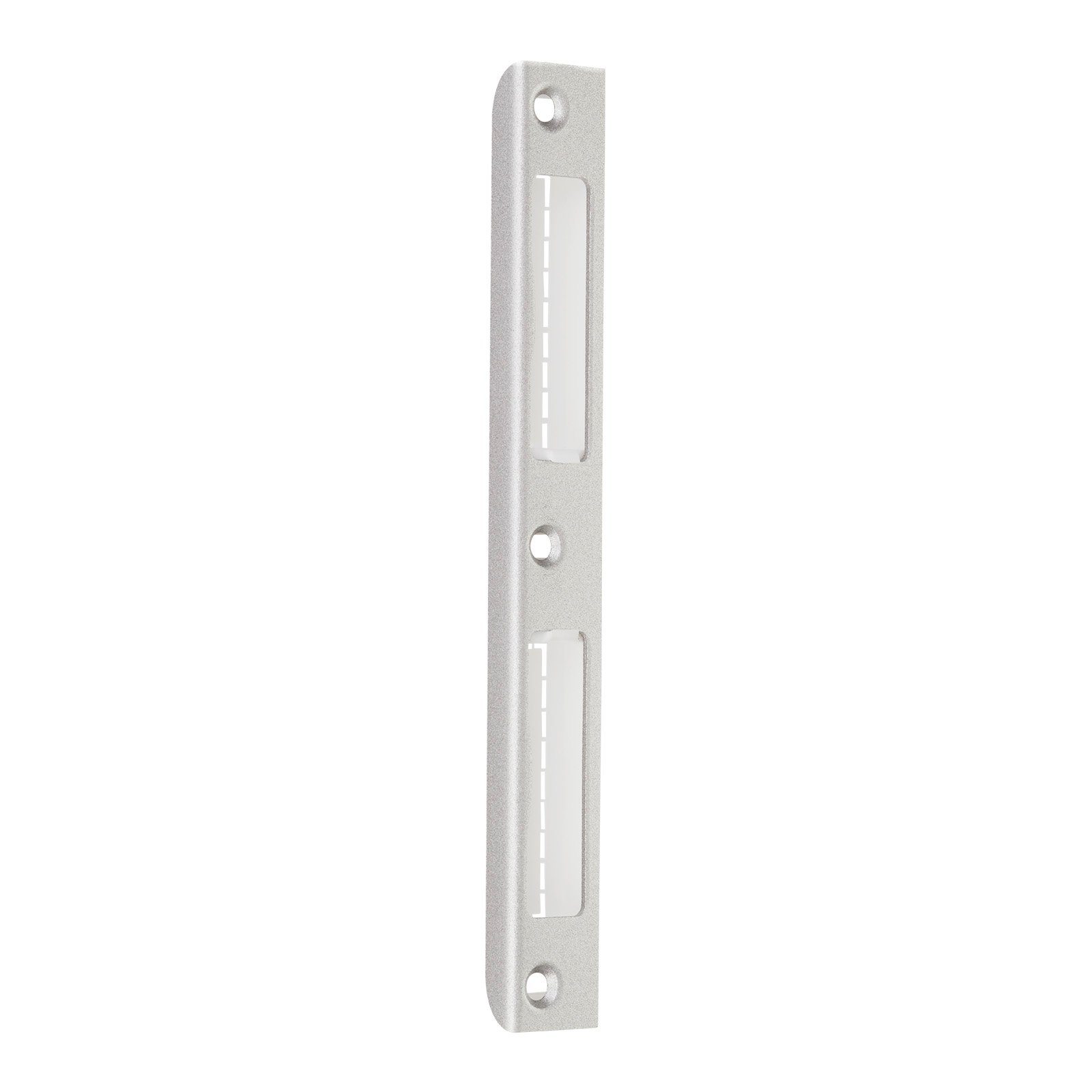 SO-TECH® Schließblech für Türrahmen Innentür, Türschließblech, Winkel-Schließblech S411 rund Stulp: 170 x 20 x 8 mm