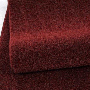 Teppich Kurzflor Teppich Alberto Rot, Teppich Boss, rechteckig, Höhe: 11 mm