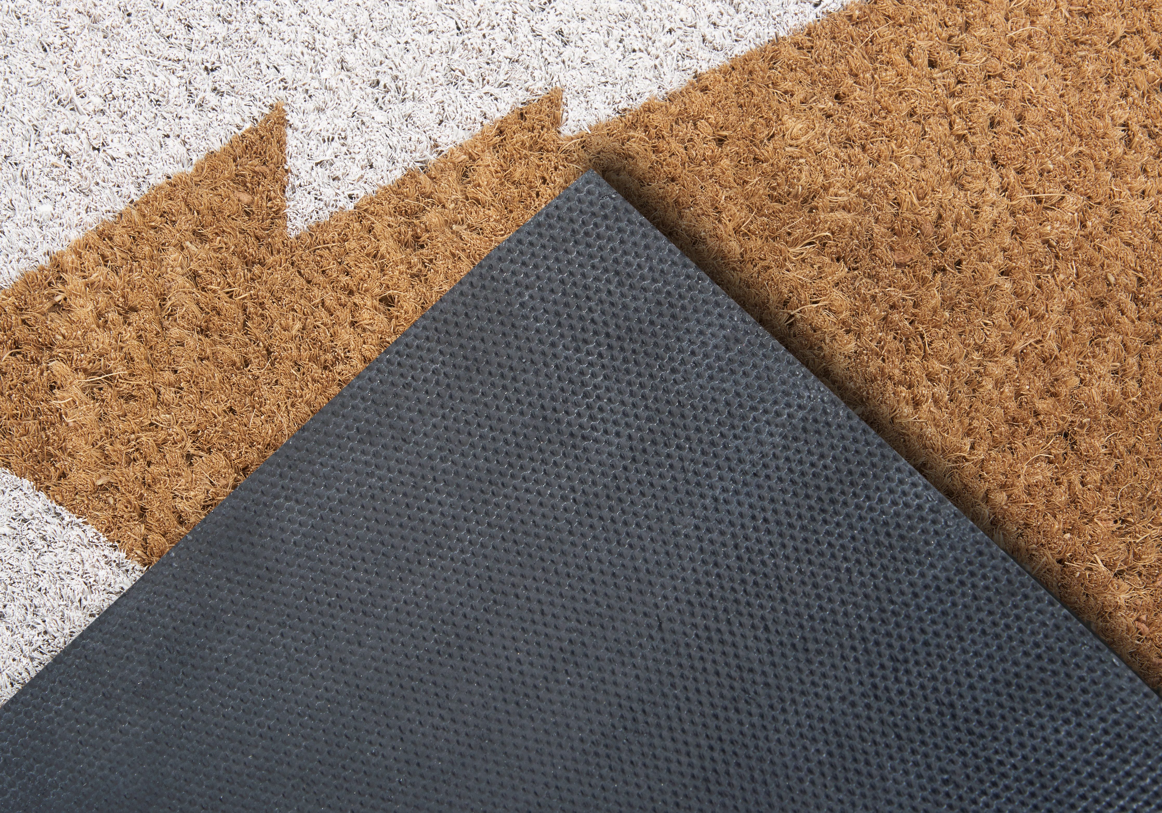 HANSE Home Fußmatte Mix Mats Kokos Pine Trees, Türmatte, rechteckig, Höhe: 15 mm, Weihnachten, Schmutzfangmatte, Outdoor, Rutschfest, Innen, Kokosmatte – Bild 4 von 5