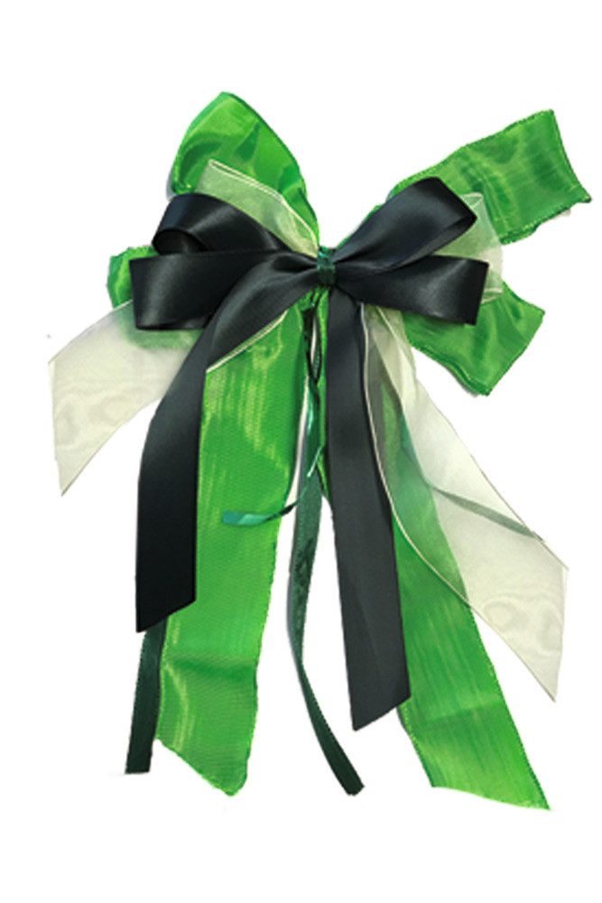 Nestler Schultüte Nestler Geschenkschleife klein grün 17x31cm