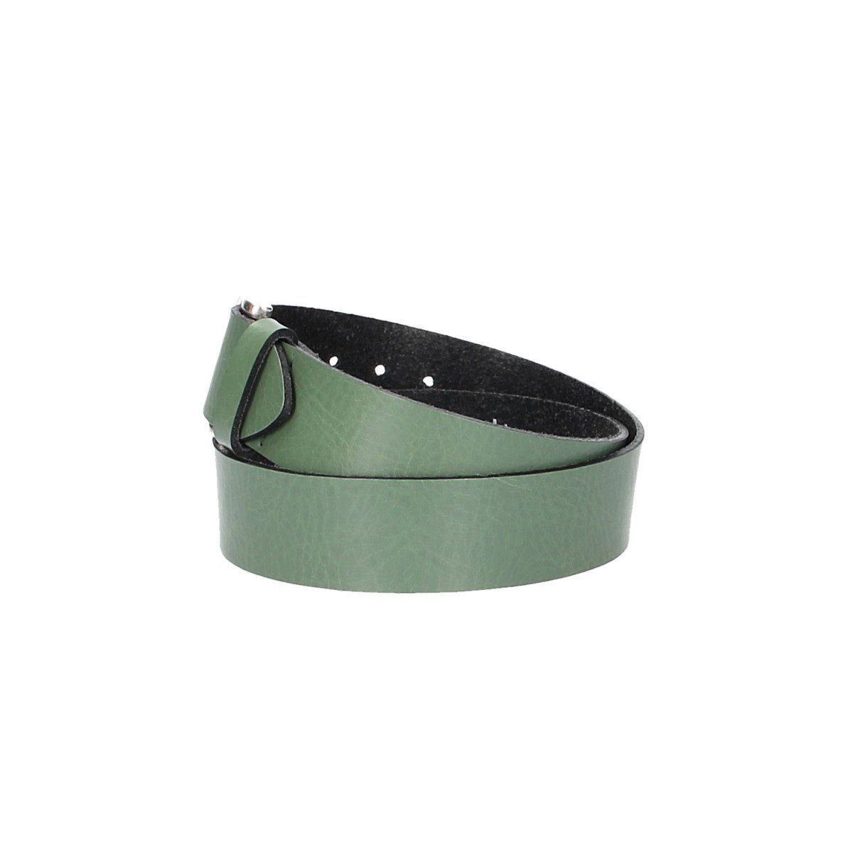 kiddybelts Ledergürtel Ledergürtel Kids 30mm in Grün mit Dornschließe in Silber (KB11-590, 1-St) sehr weiches Vollrindleder