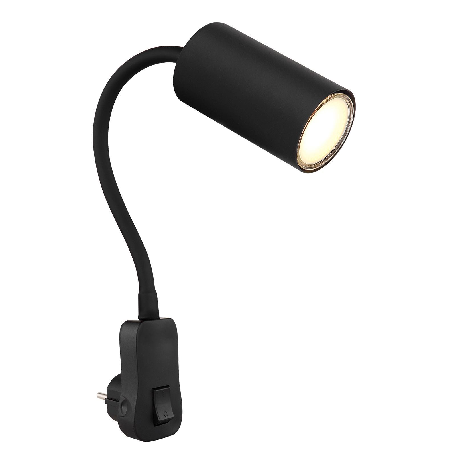 bmf-versand Wandleuchte Wandleuchte Innen Wandlampe mit Schalter Wohnzimmer Schlafzimmer, ohne Leuchtmittel