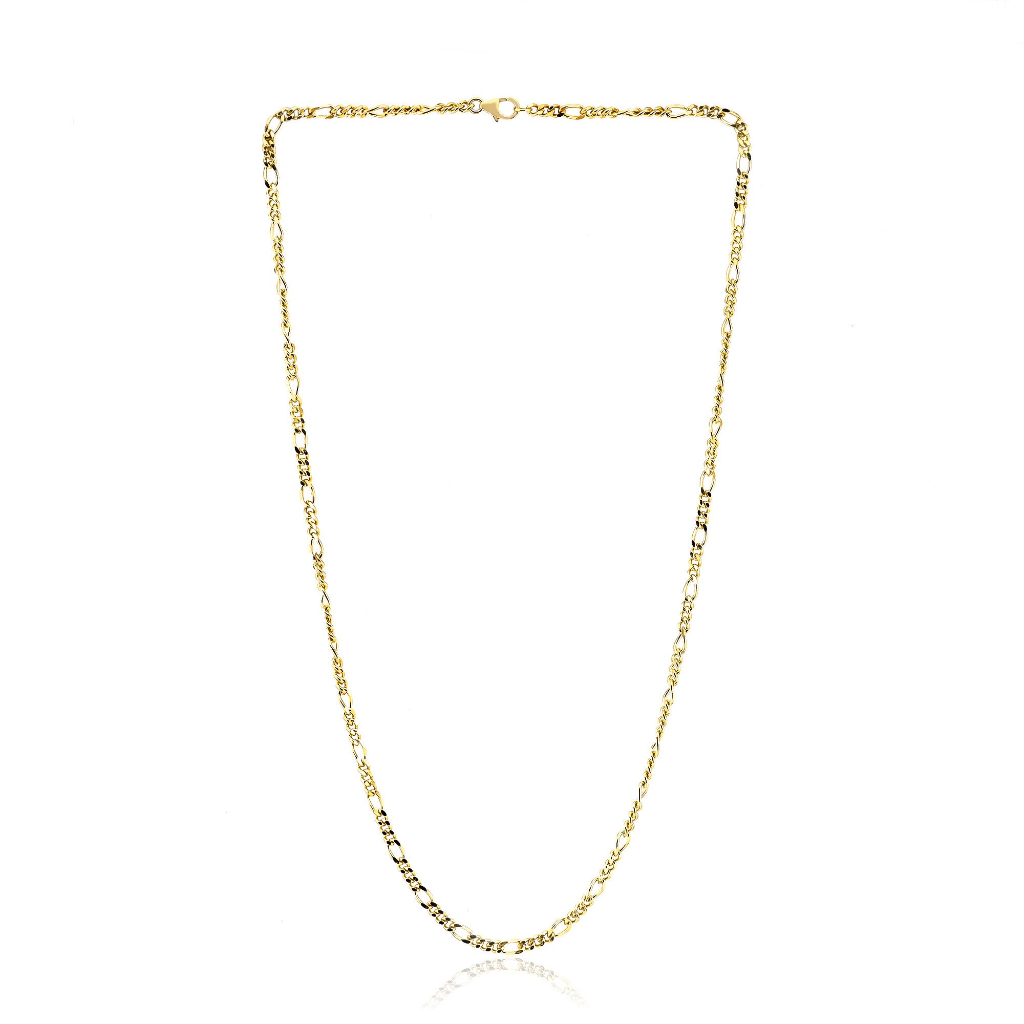 Cavill Silberkette Elegante Cavill Halskette, 925 Sterlingsilber vergoldet, 45,5 cm (1-tlg)