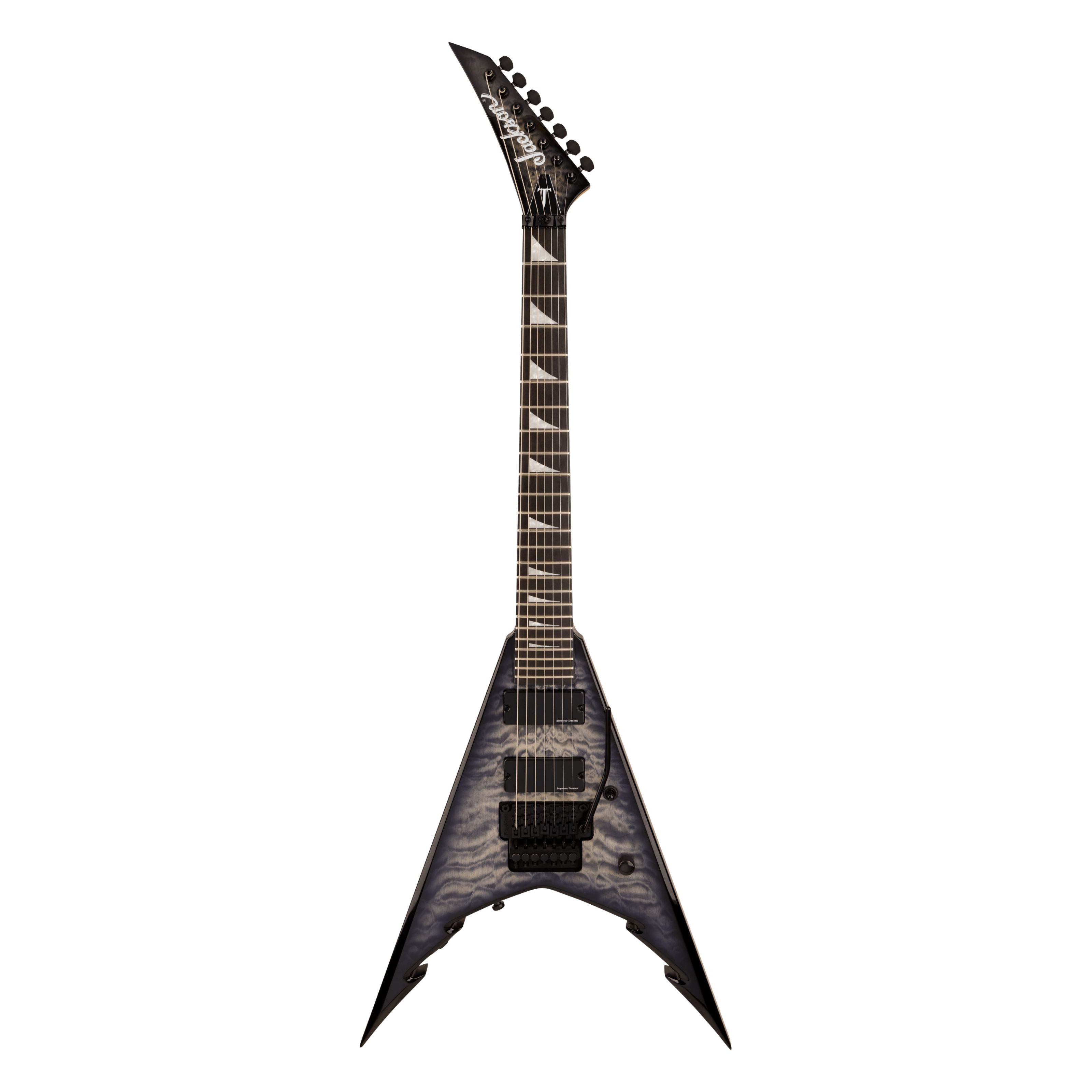 Jackson E-Gitarre, Электрогитары, Andere Modelle, Pro Series Signature Corey Beaulieu King V KV7Q Transparent Black -