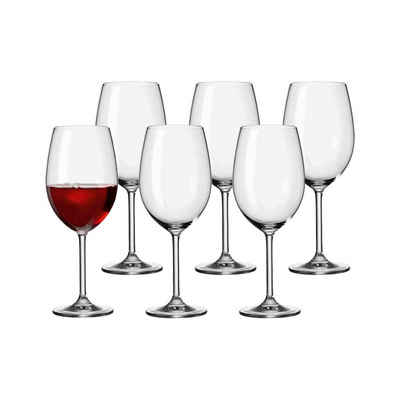 LEONARDO Rotweinglas »Daily Bordeauxgläser 190 ml 6er Set«, Glas