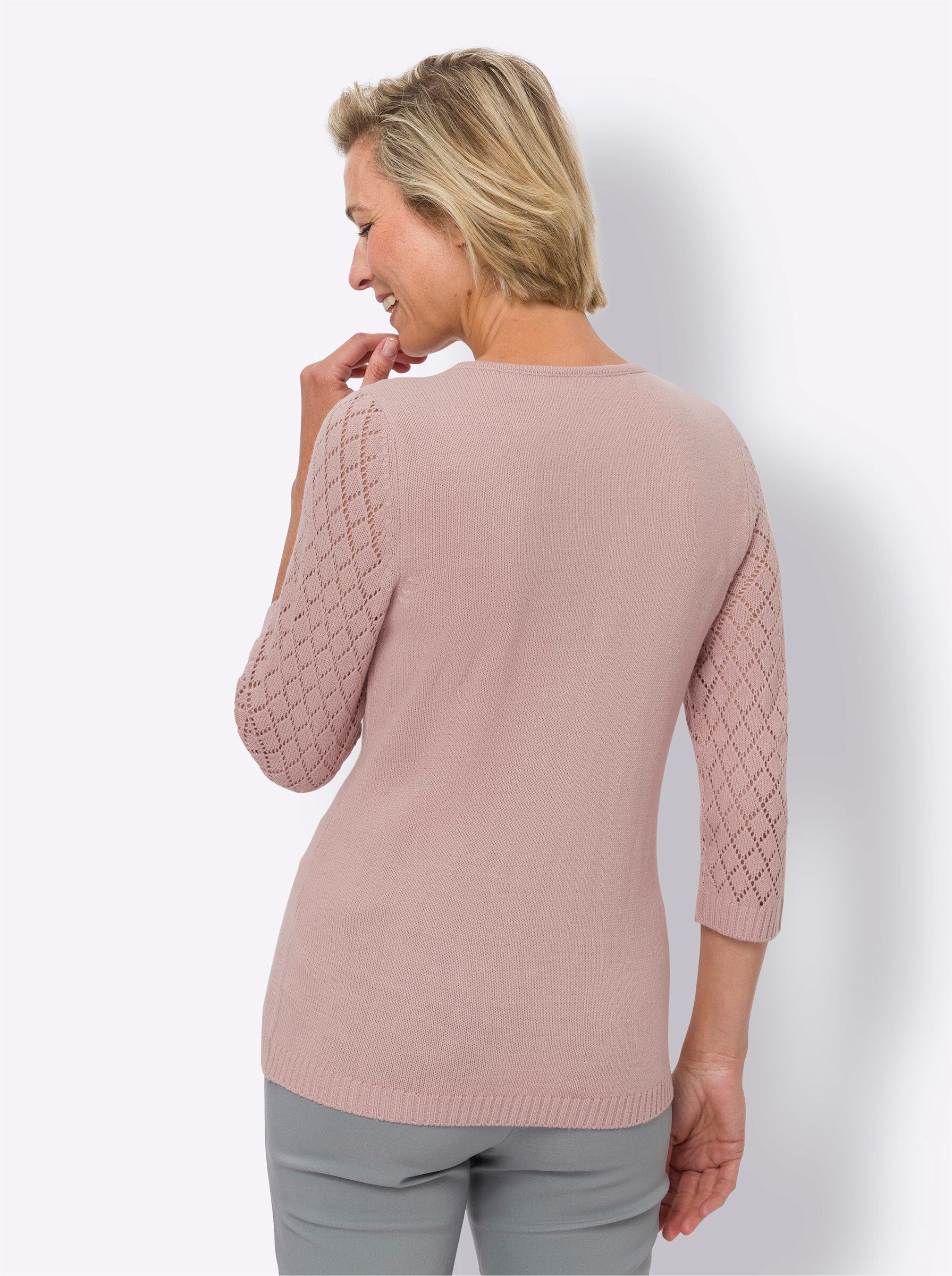 Sieh an! Strickpullover 2-in-1-Pullover günstig online kaufen