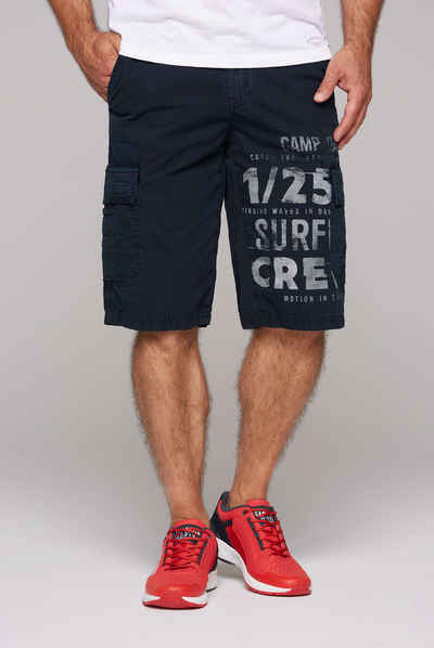 CAMP DAVID Cargoshorts mit auffälligen Prints