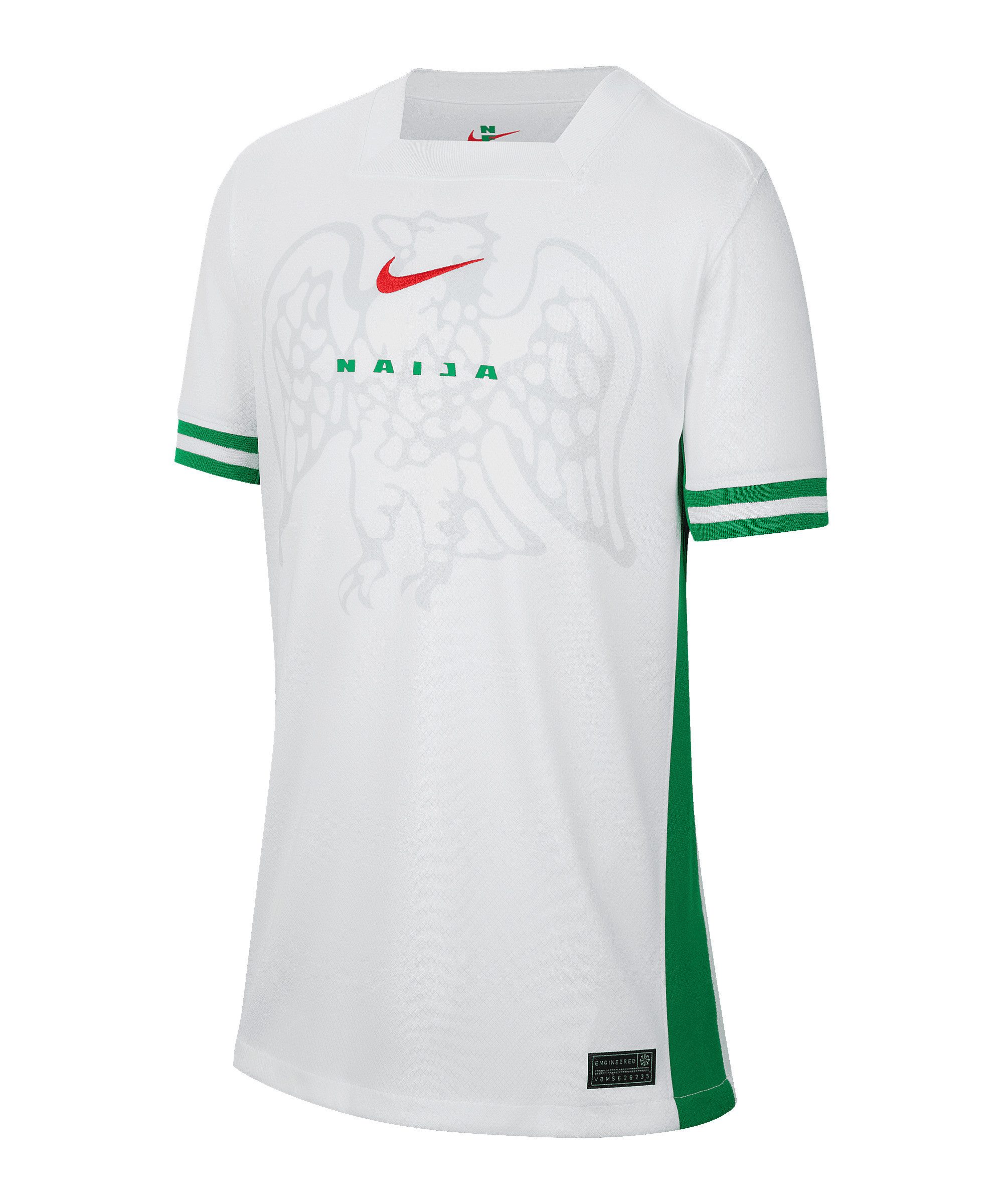 Nike Fußballtrikot Nike Performance NFF Nigeria Trikot Home 2024 Kids Teamsport