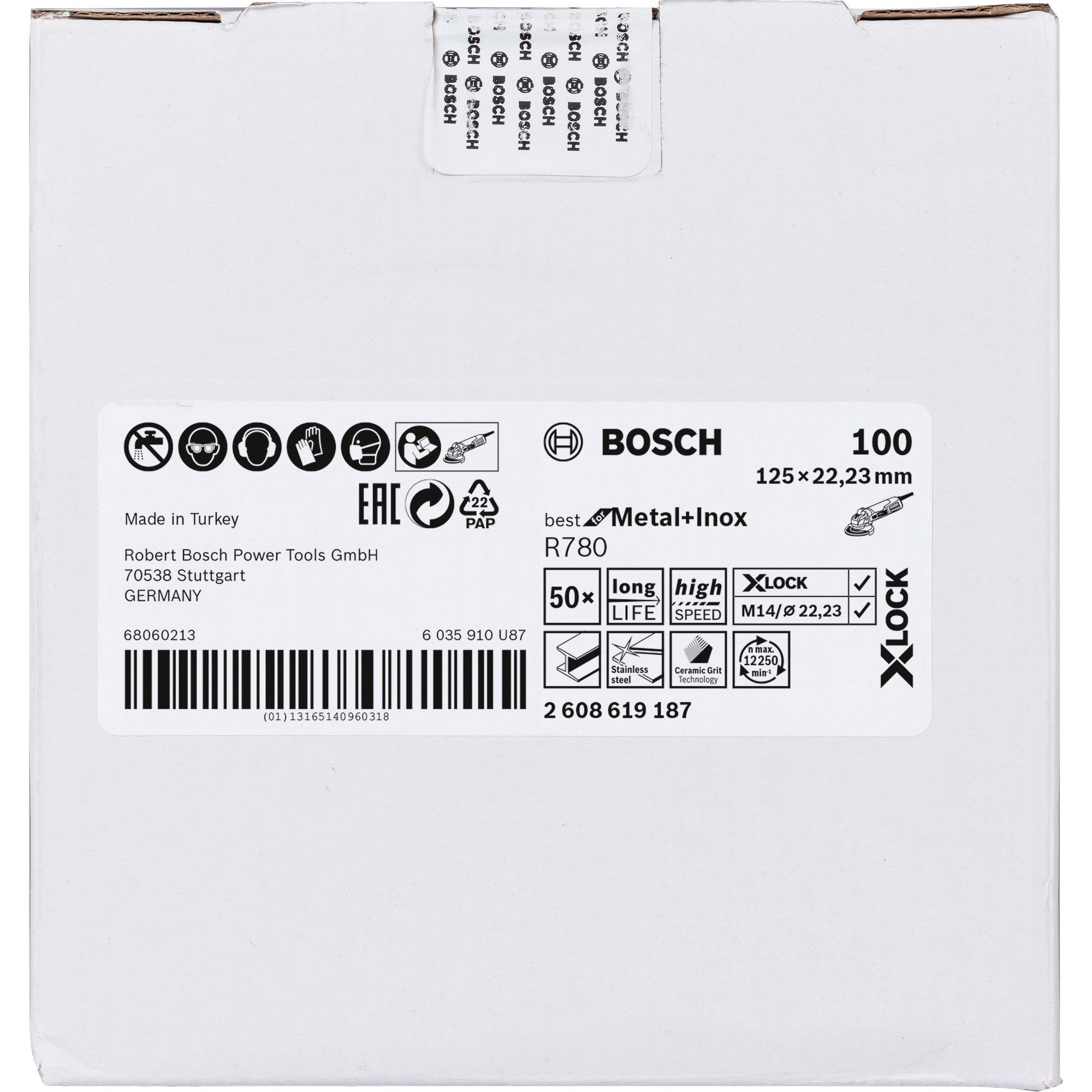 Schleifscheibe Professional Fiberschleifscheibe Bosch R780 X-LOCK BOSCH