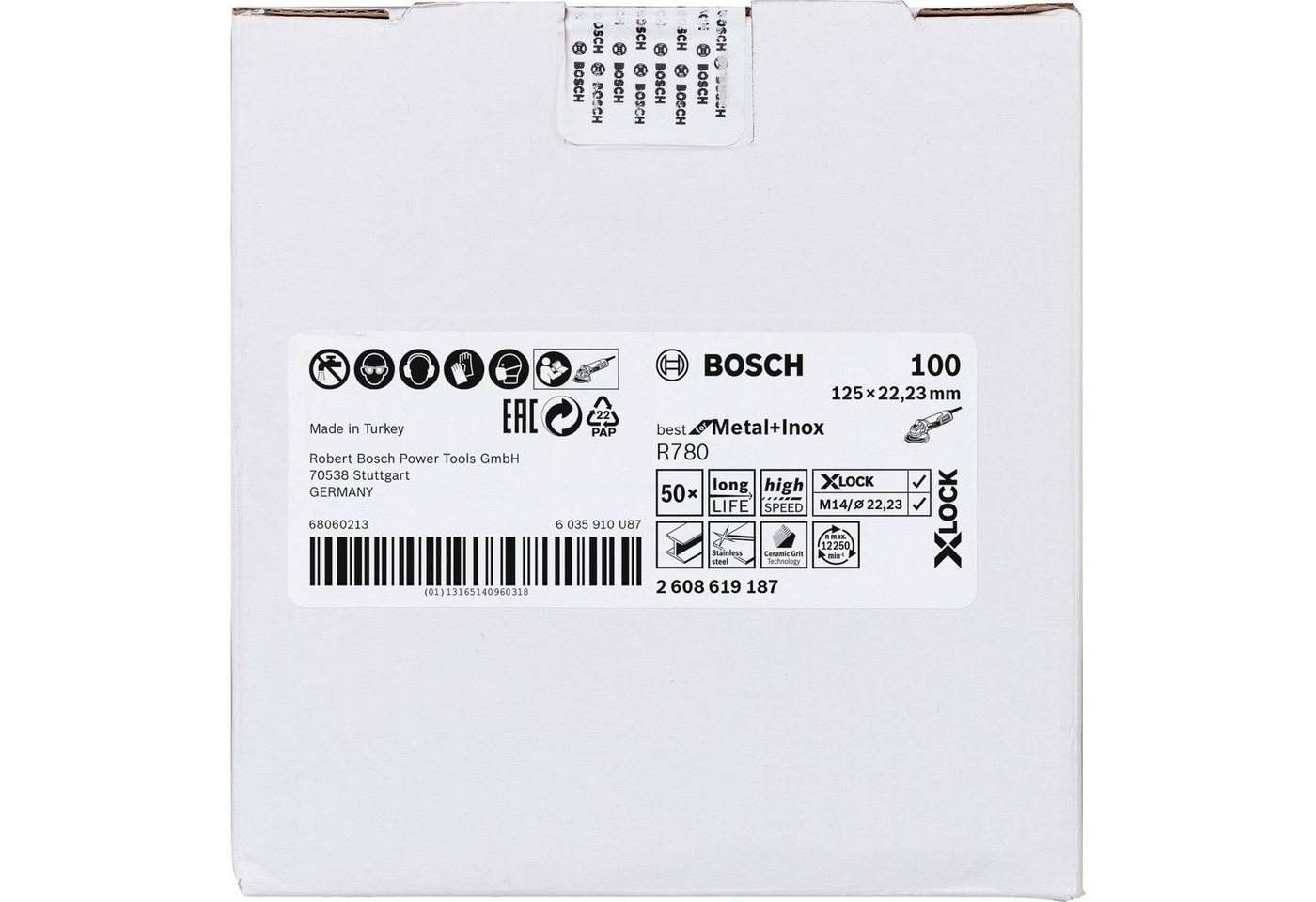 Thumbnail - Bosch Professional Schleifscheibe Bosch Professional X-LOCK Fiberschleifscheibe R780