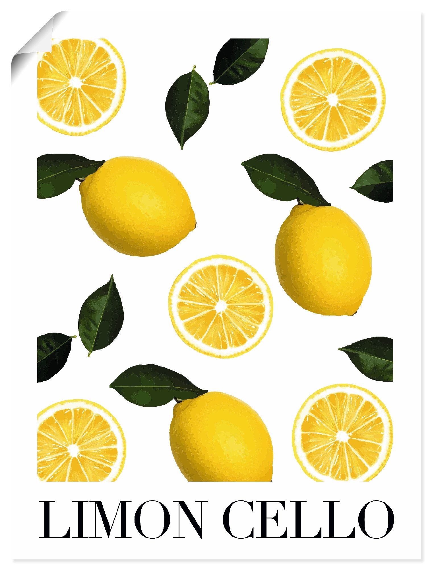 Artland Wandbild Limon Cello, Arrangements (1 St), als Alubild, Leinwandbild, Poster, Wandaufkleber in verschied. Größen