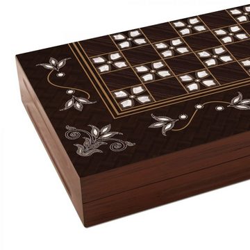 STAR OYUN Spiel, Gesellschaftsspiel Backgammon Star Antik Lale Tavla