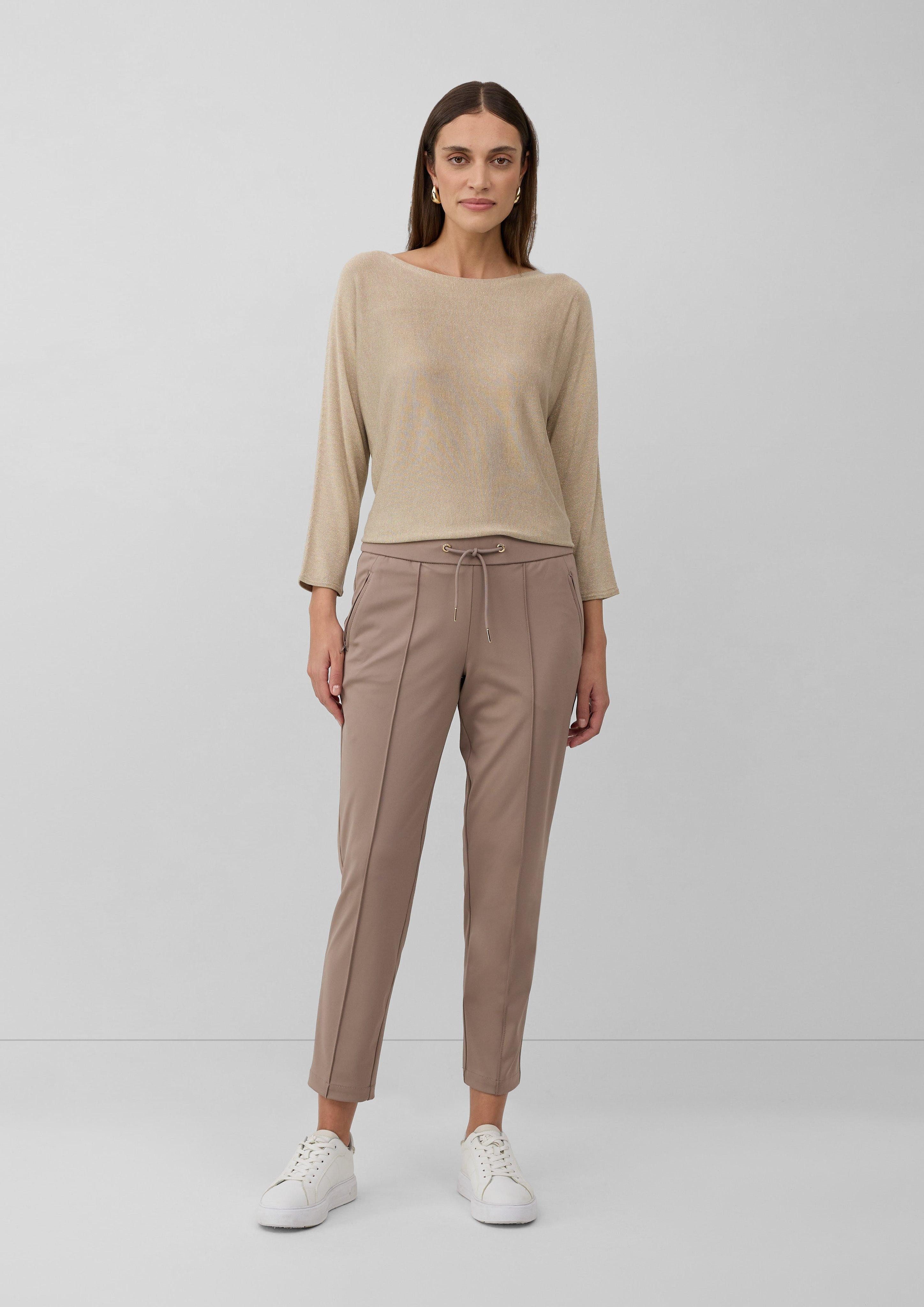 s.Oliver BLACK LABEL 7/8-Hose Jogpants aus günstig online kaufen