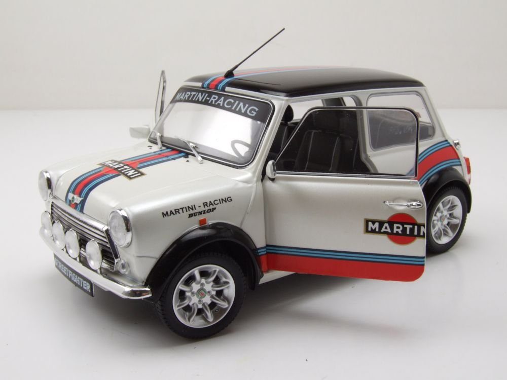 Solido Modellauto Mini Cooper Sport Martini Evo 1998 weiß 1:18 Solido, Maßstab 1:18