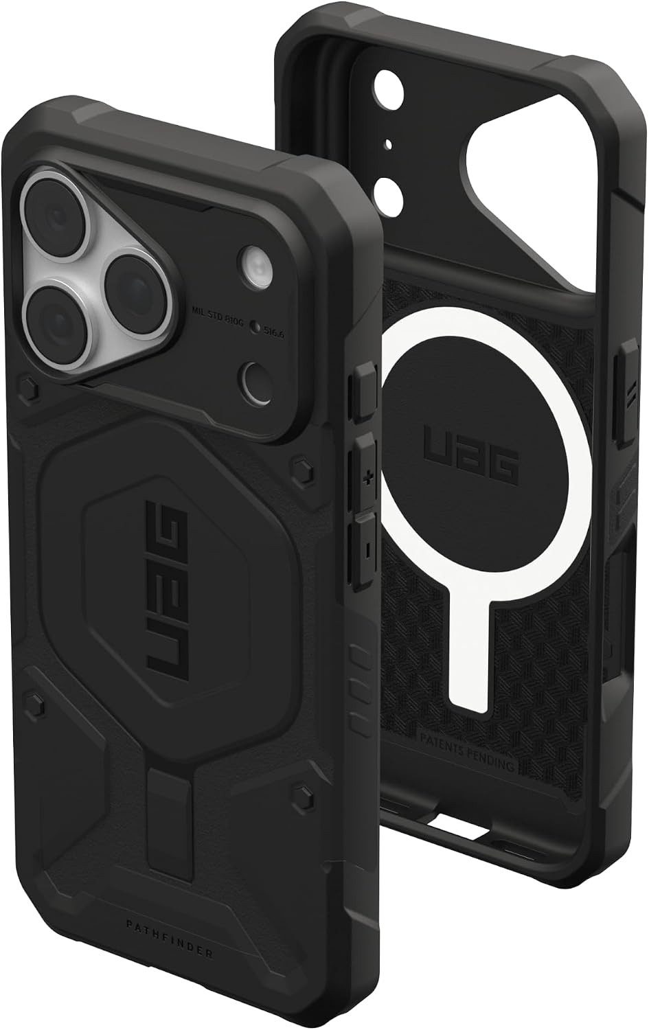 Urban Armor Gear Handyhülle Pathfinder MS Case - Apple iPhone 18 Pro / iPhone 17 Pro Hülle, 50% recycelten Materialien, 3fach Falltest nach MIL STD 810G 516.6