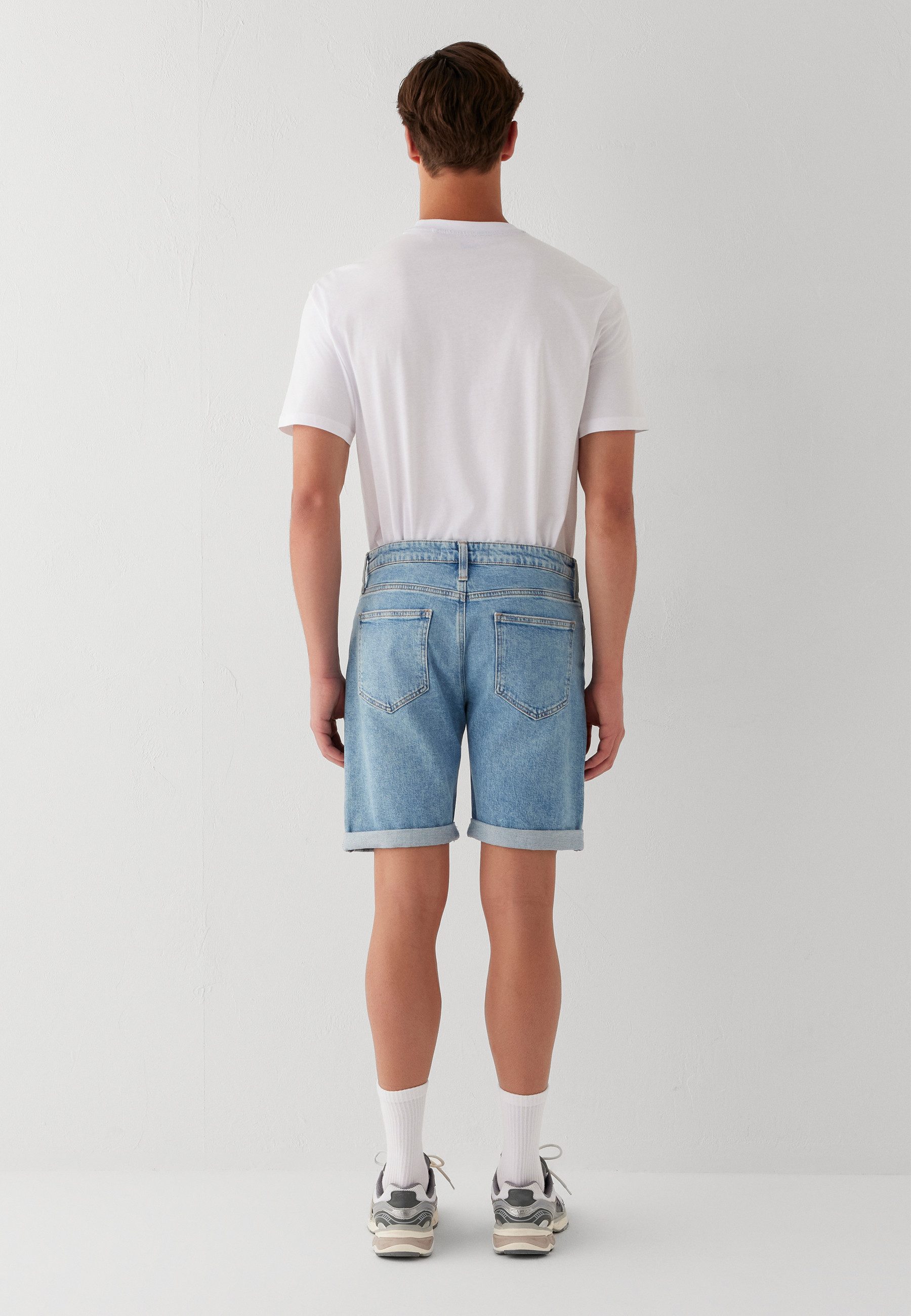 Mavi Straight-Jeans BRIAN Slim Fit Denim Shorts – Bild 4 von 5